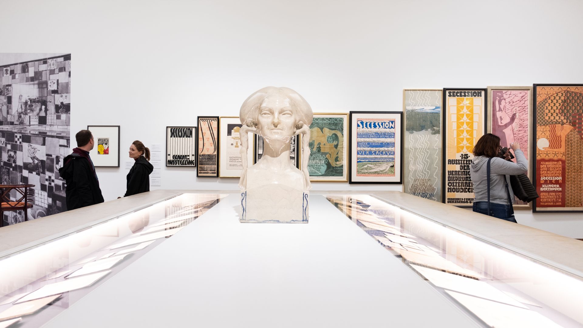 Ausstellungsansicht „Wien 1900. Aufbruch in die Moderne.“