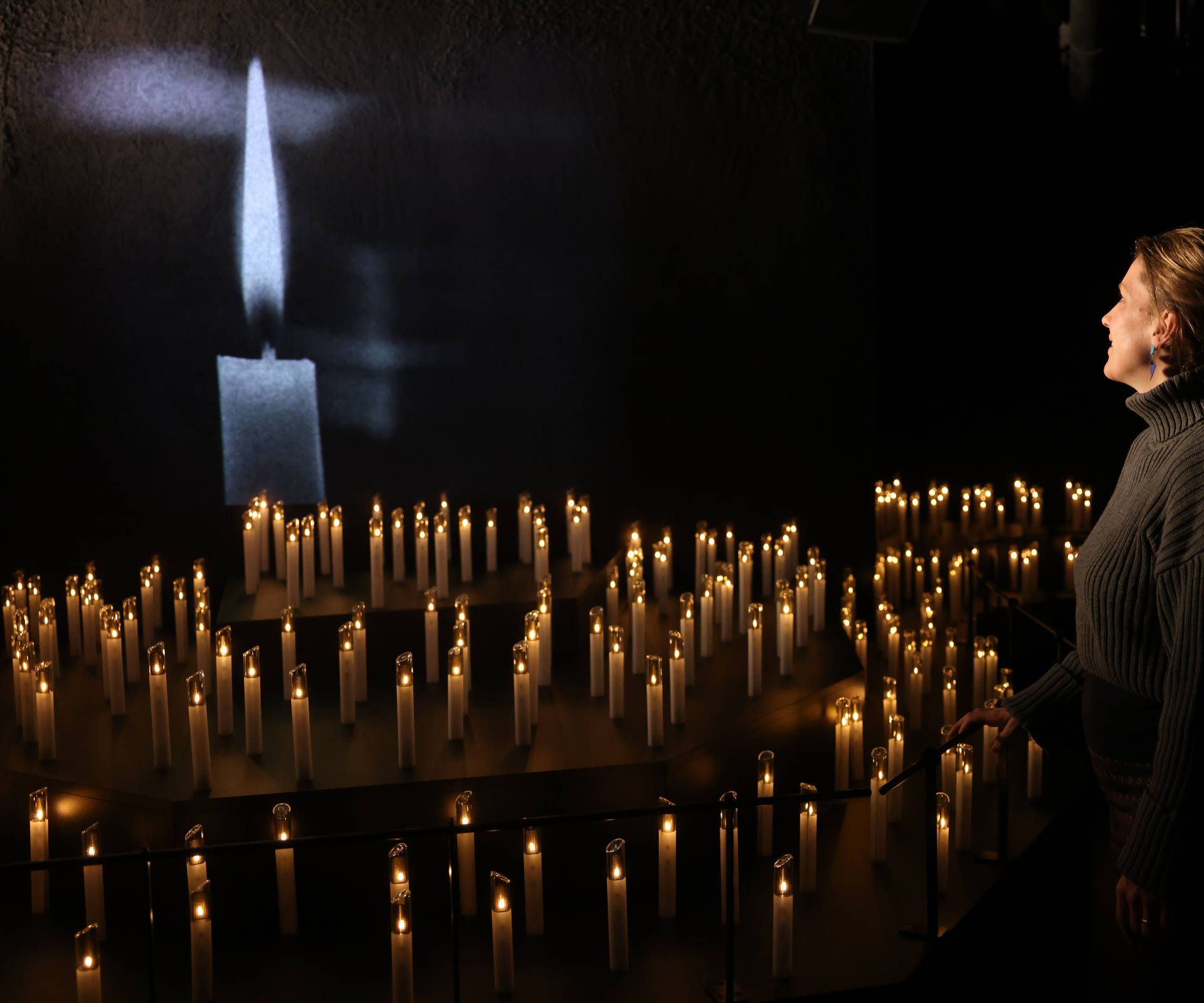 Ausstellungsraum Kerzenmeer