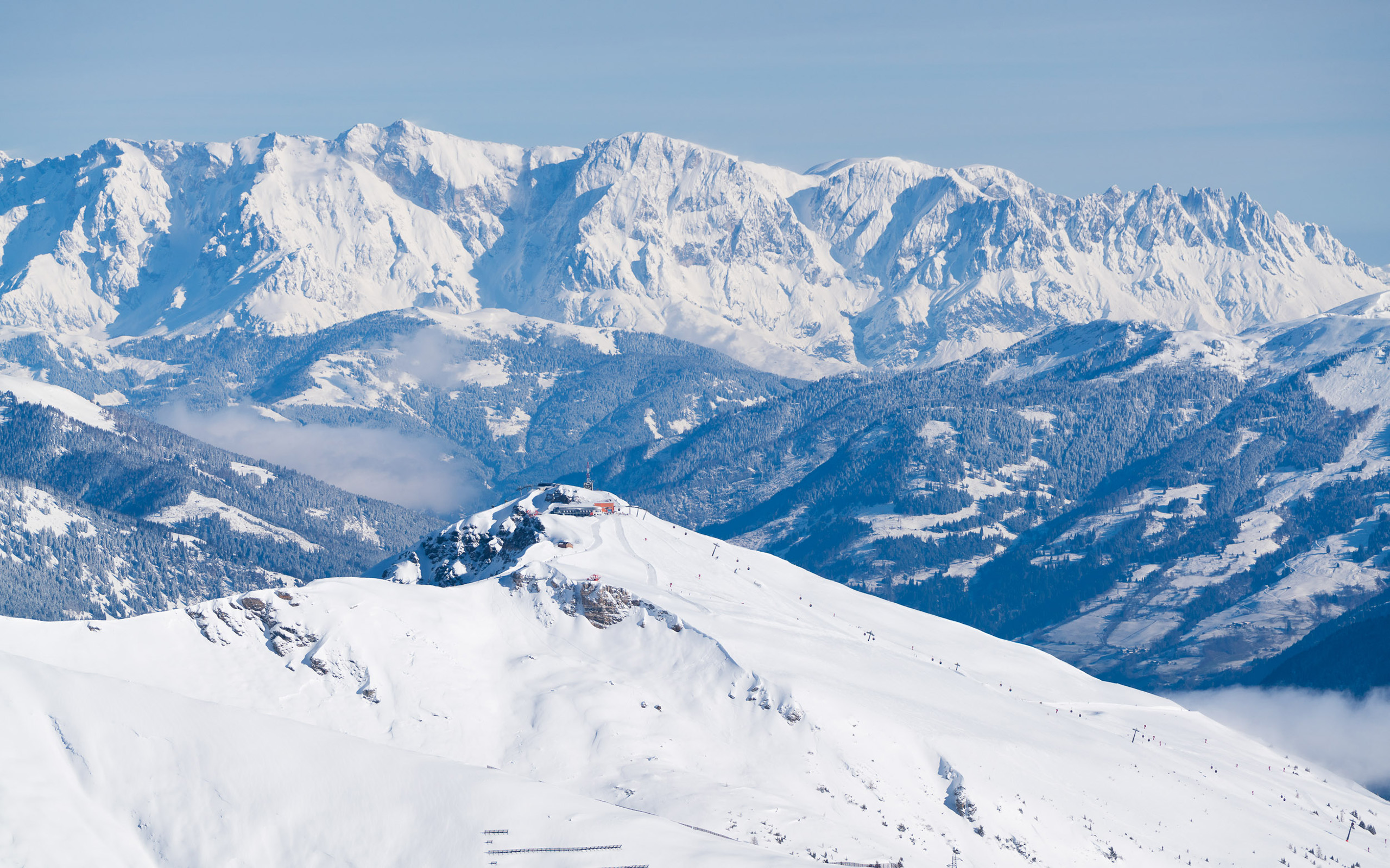 Winterlandschaft in Gastein