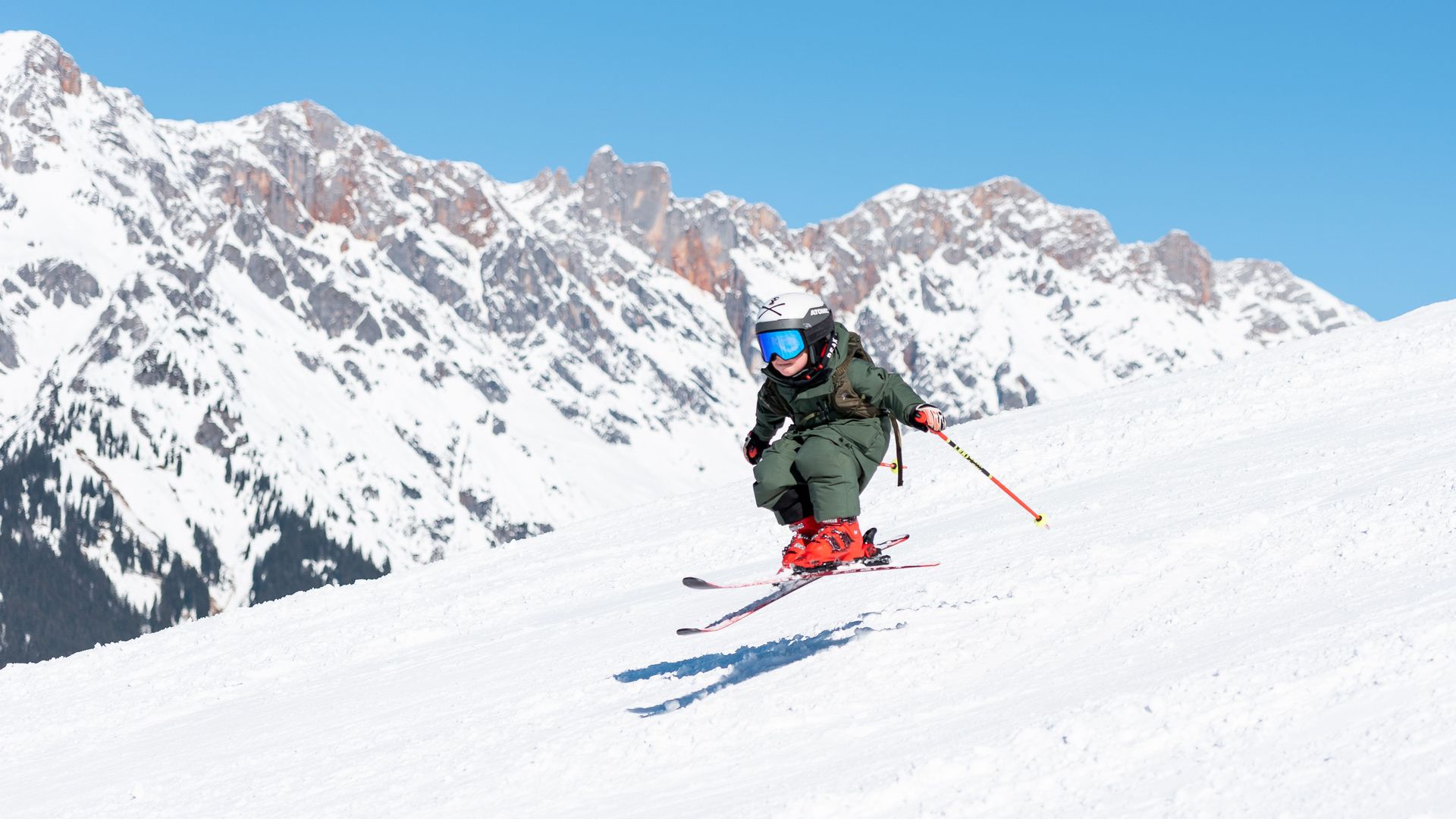 Familienzeit im Schnee, Hinterthal Hochmaisbahn