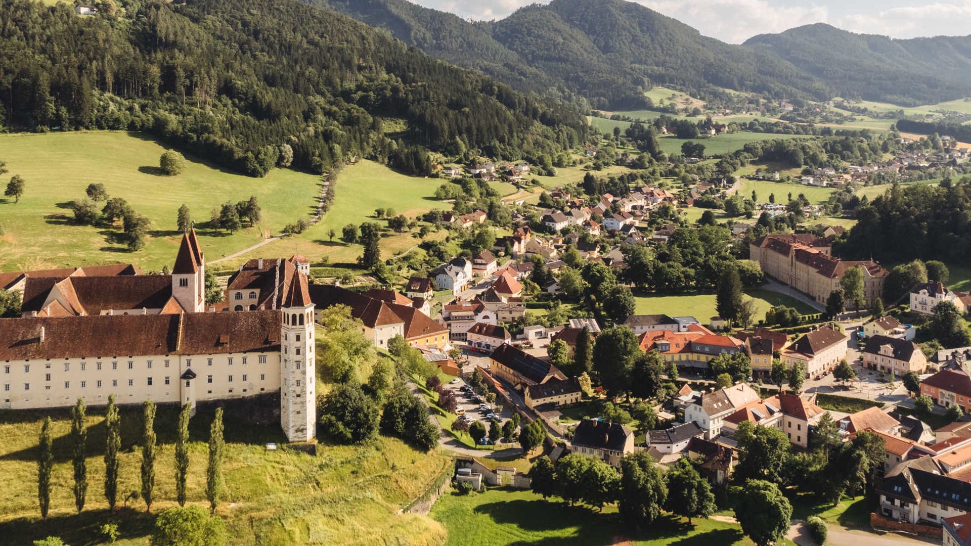 Panorama Ausblick auf St. Paul
