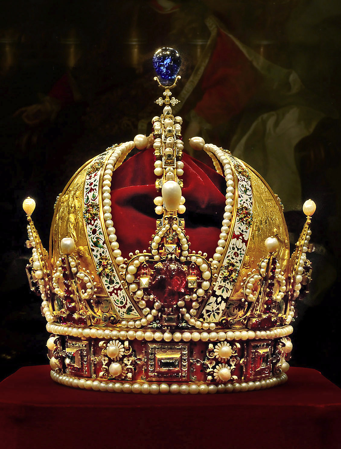 Die Krone Kaiser Rudolfs II., später Krone des Kaisertums Österreichs, Jan Vermeyen, 1602