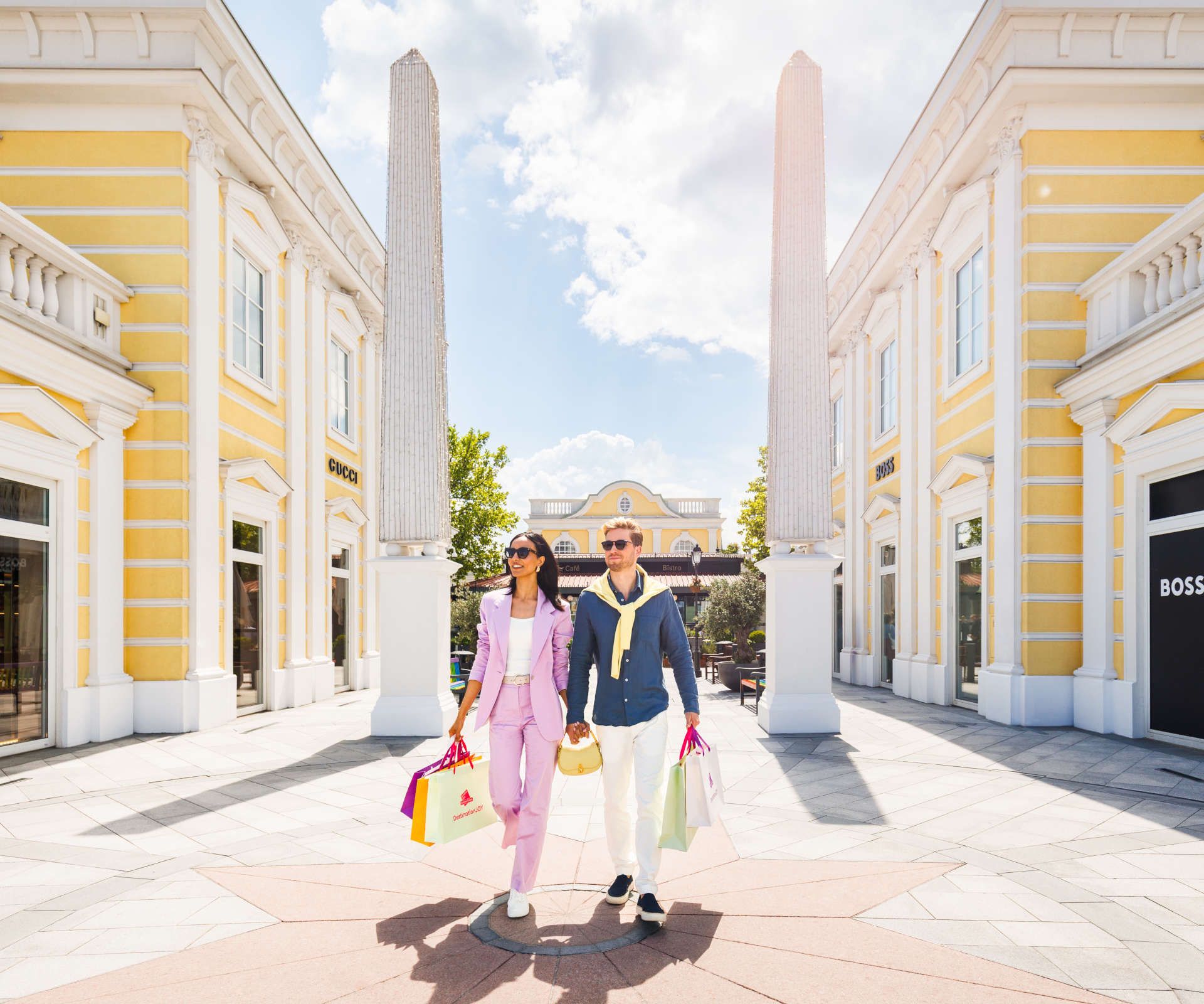 Outlet Center entrance