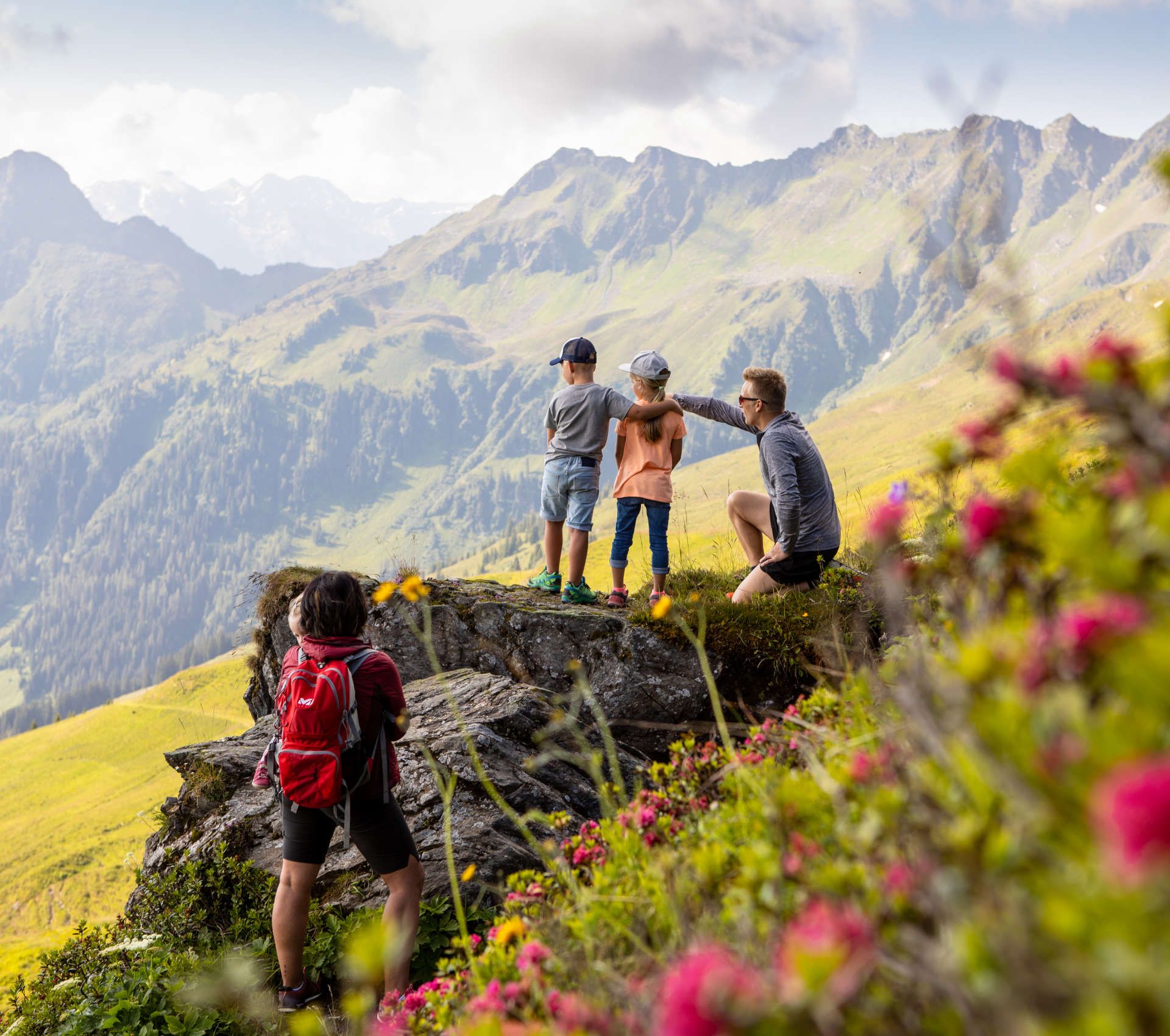 Family Wandern Wiedersberhorn