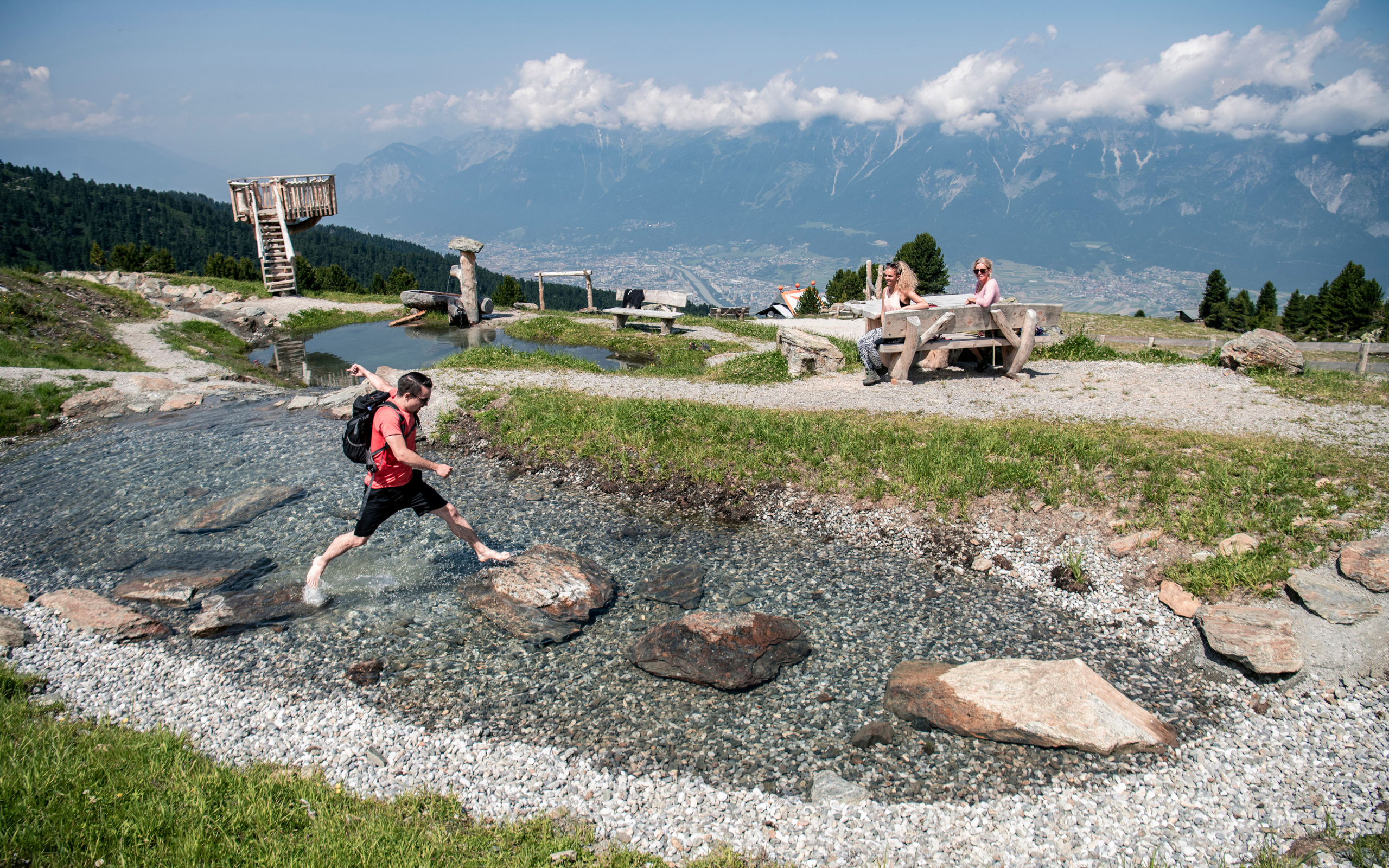 Zirbensee water playground
