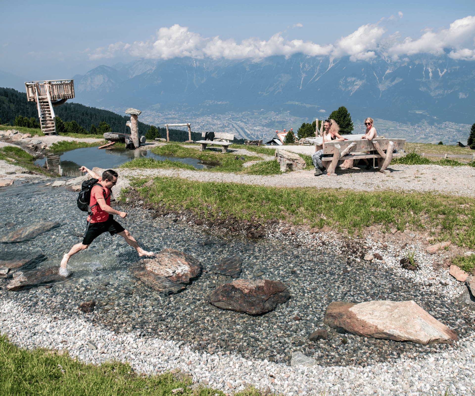 Wasserspielplatz Zirbensee