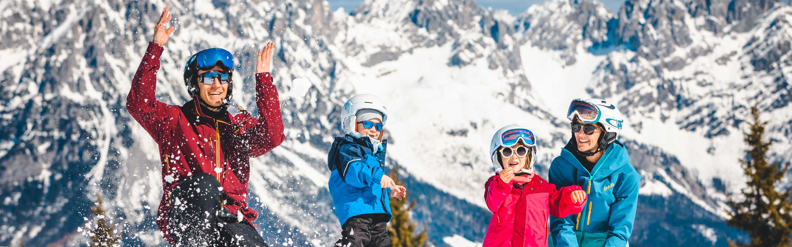 Familie Spaß im Schnee_SkiWelt Wilder Kaiser Brixen