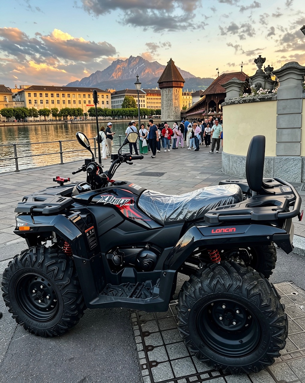 Découvrez Lucerne à travers un parcours quad guidé de 40 minutes entre lac et montagnes. Vivez une expérience immersive et sensationnelle, entièrement filmée en caméra 360°, et repartez avec votre vidéo souvenir pour revivre chaque moment unique.