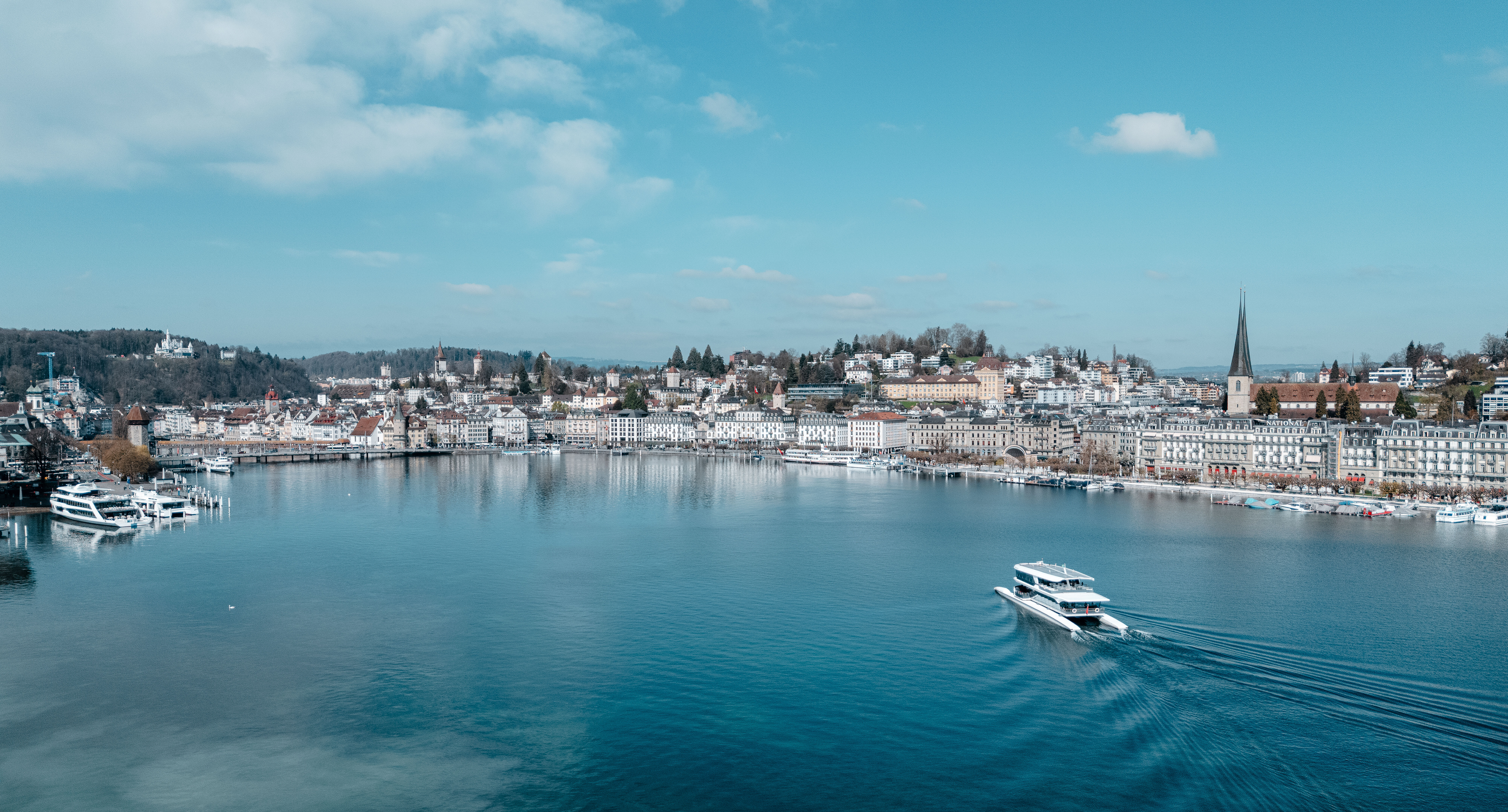 Drohnenaufnahmen | Motorschiff Bürgenstock