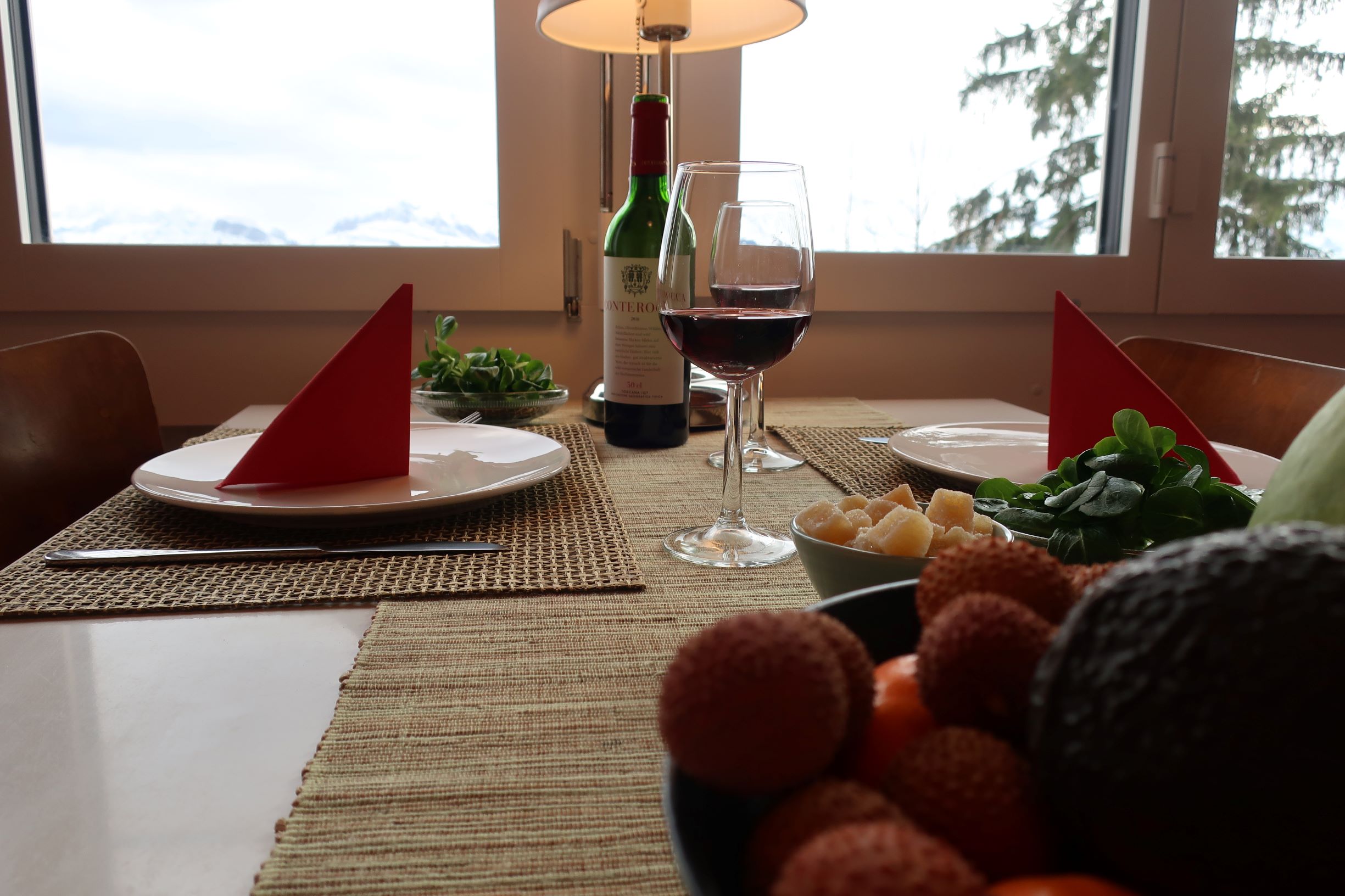 Ferienwohnung Rigi - Wohnzimmer