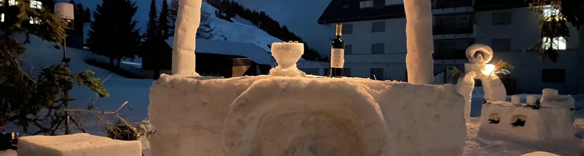 Build a snow bar