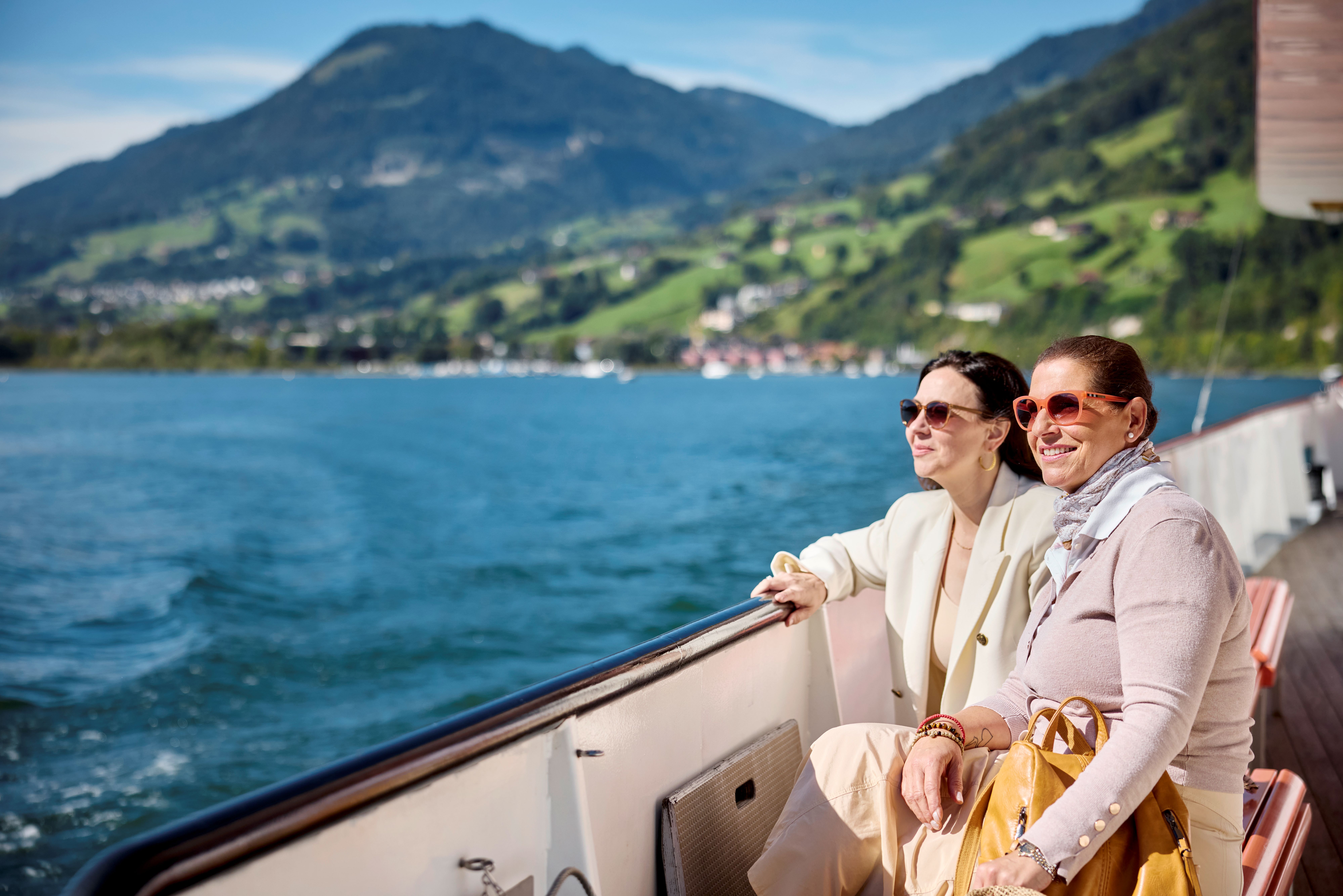 Alpnacher-Rundfahrt auf dem Dampfschiff Unterwalden