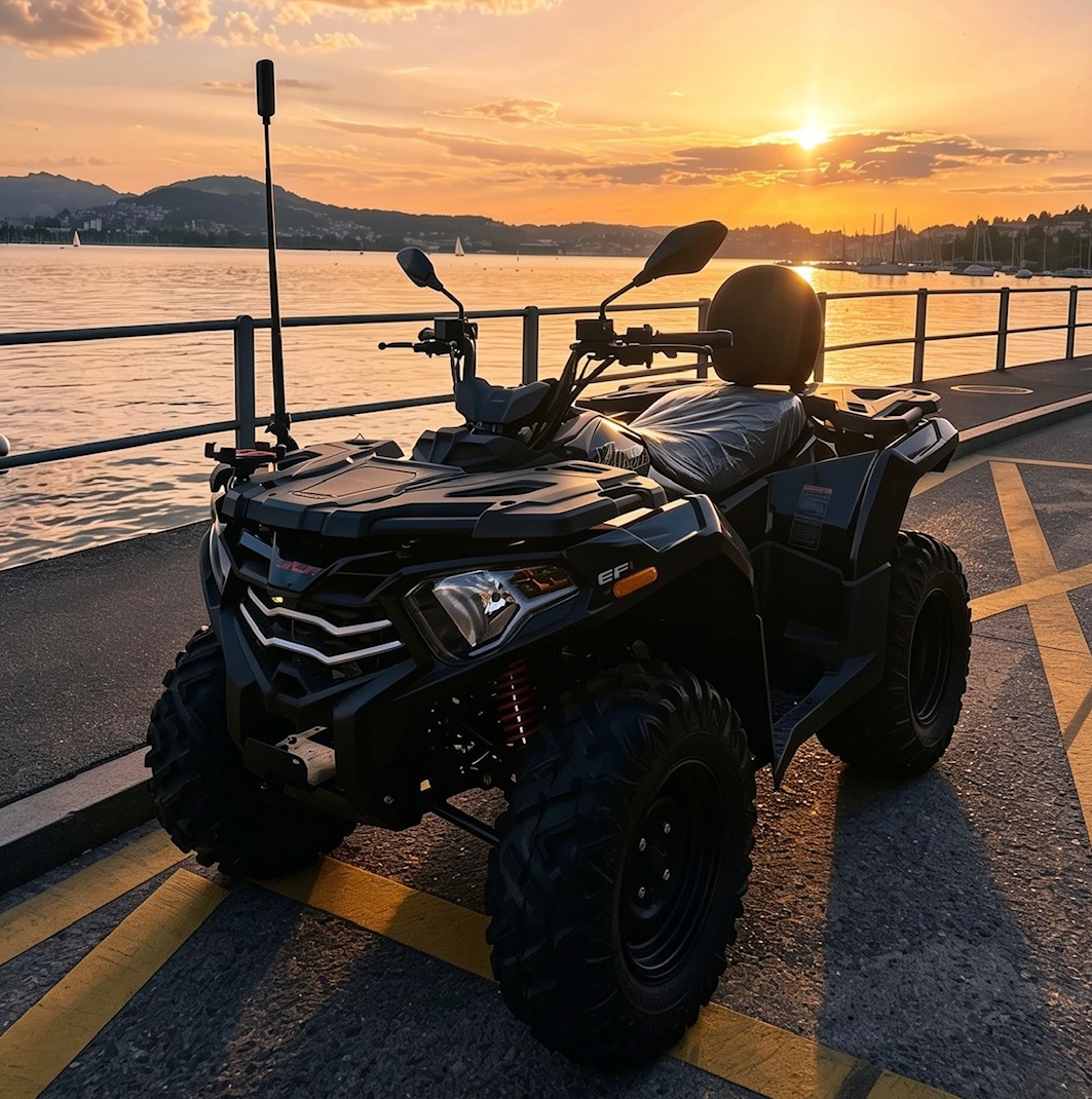Découvrez Lucerne à travers un parcours quad guidé de 40 minutes entre lac et montagnes. Vivez une expérience immersive et sensationnelle, entièrement filmée en caméra 360°, et repartez avec votre vidéo souvenir pour revivre chaque moment unique.