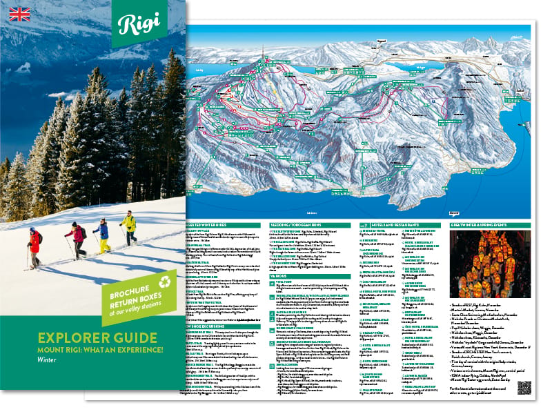 RIGI WEGWEISER WINTER ENGLISCH