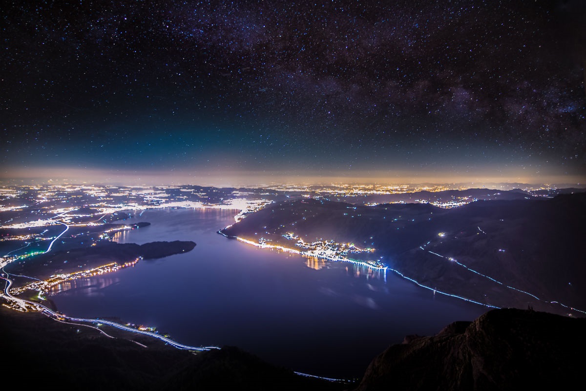 mys-TIME FOR FUN WHEN THE WORKDAY IS DONE-Abendhimmel