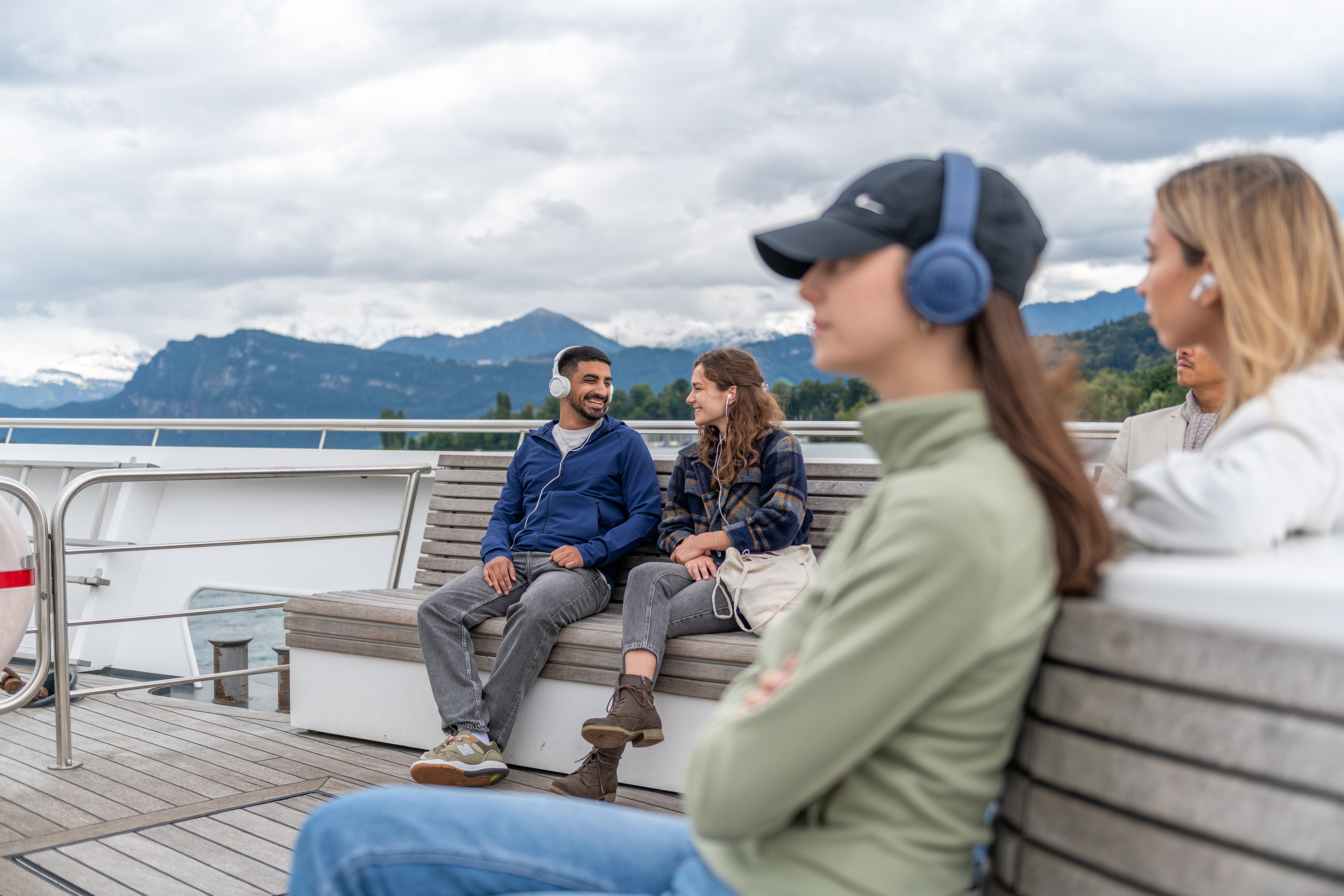 Saphir Gäste mit Audioguide