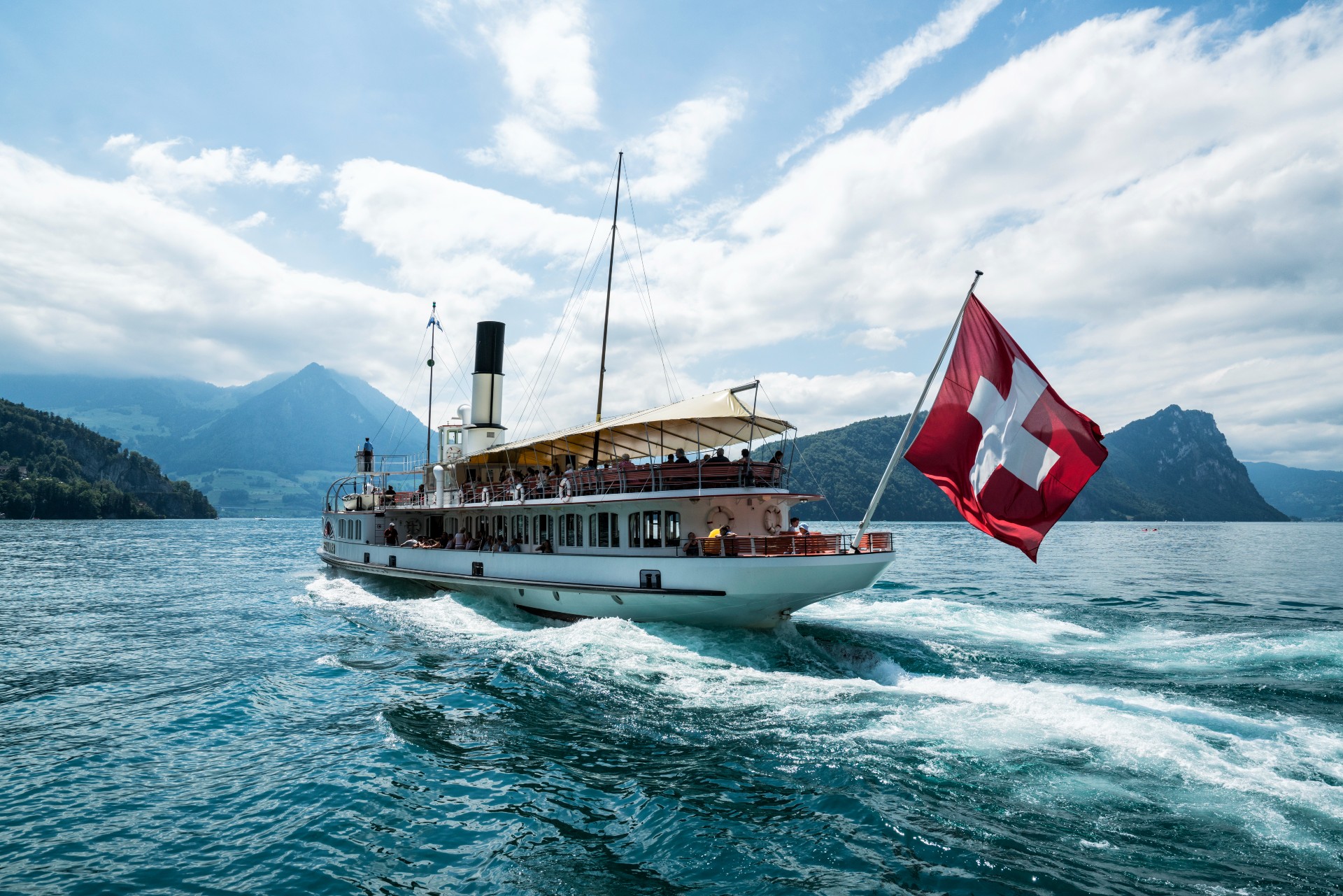 mys-RIGI DAY PASS & BOAT TRIP BECKENRIED-VITZNAU (RETURN)-Schifffahrt SGV