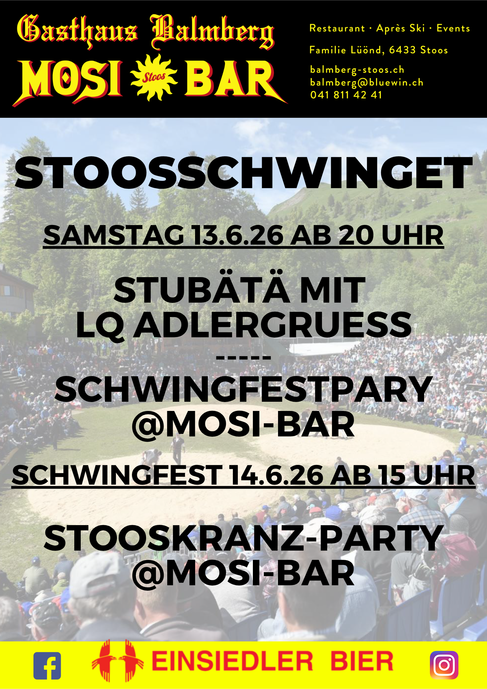 STOOS-SCHWINGET 2026 @ MOSI-BAR