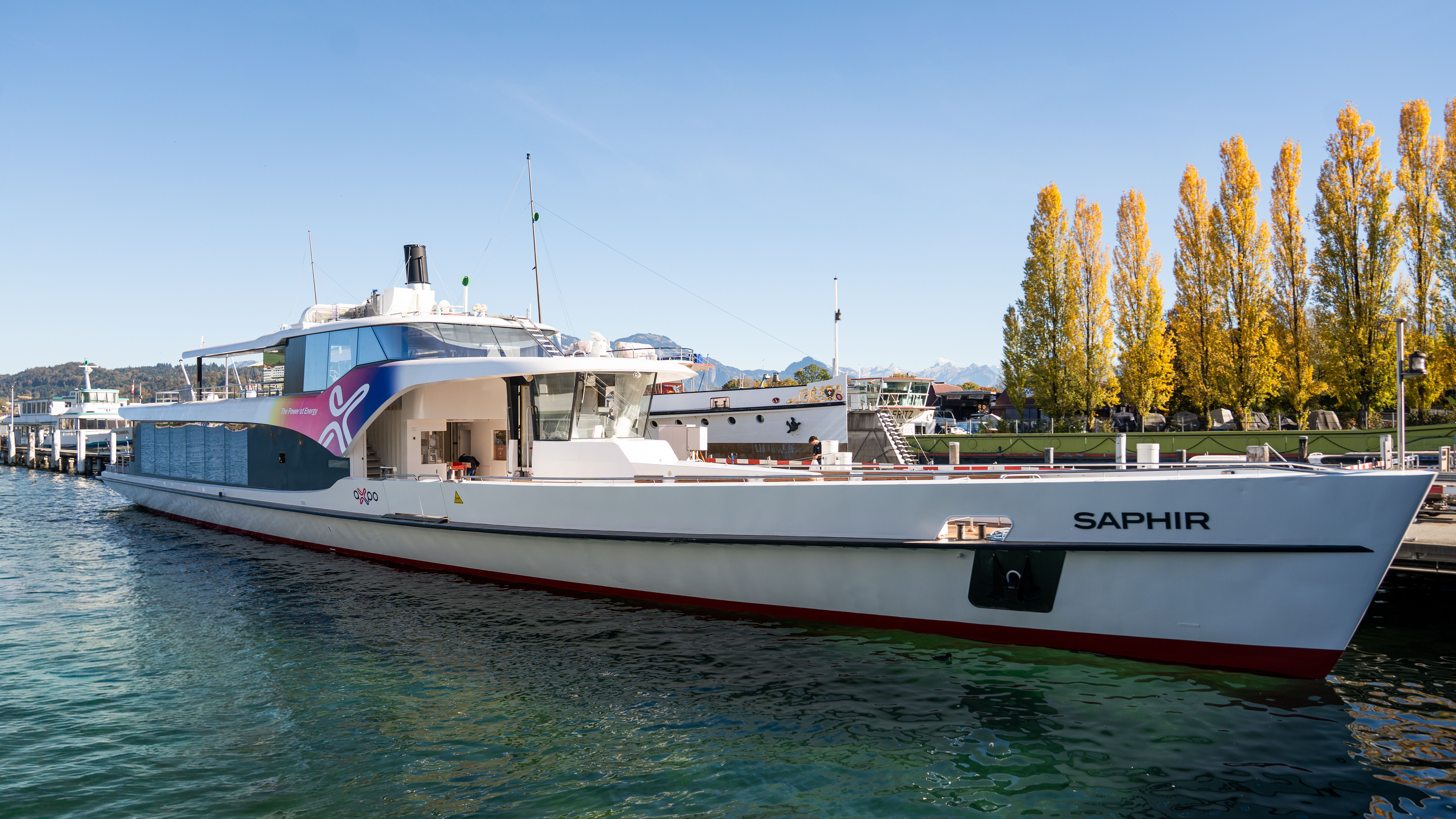 Wasserstoff Motorschiff Saphir