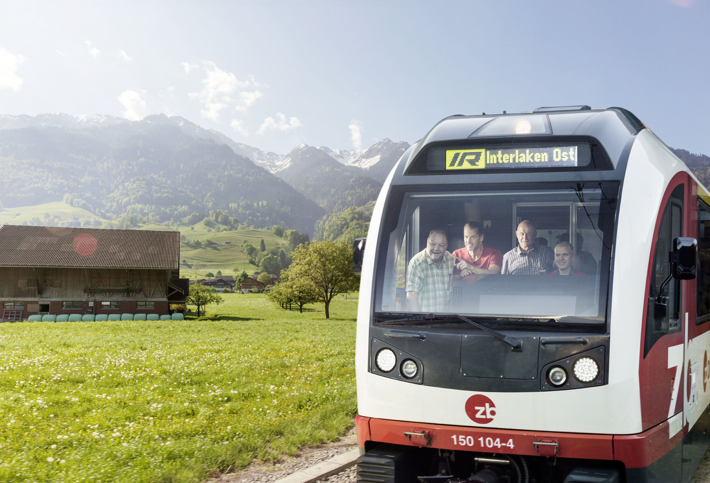 mys-Bon pour un voyage en cabine de conduite | Lucerne-Interlaken Express-Führerstandsfahrt  2