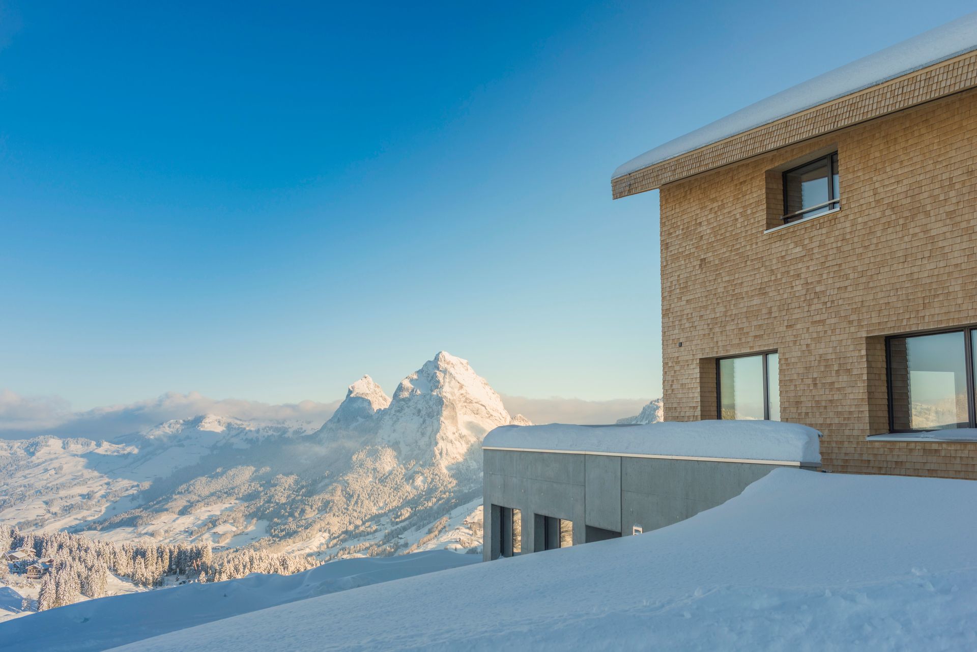 Stoos Hüttä Winter