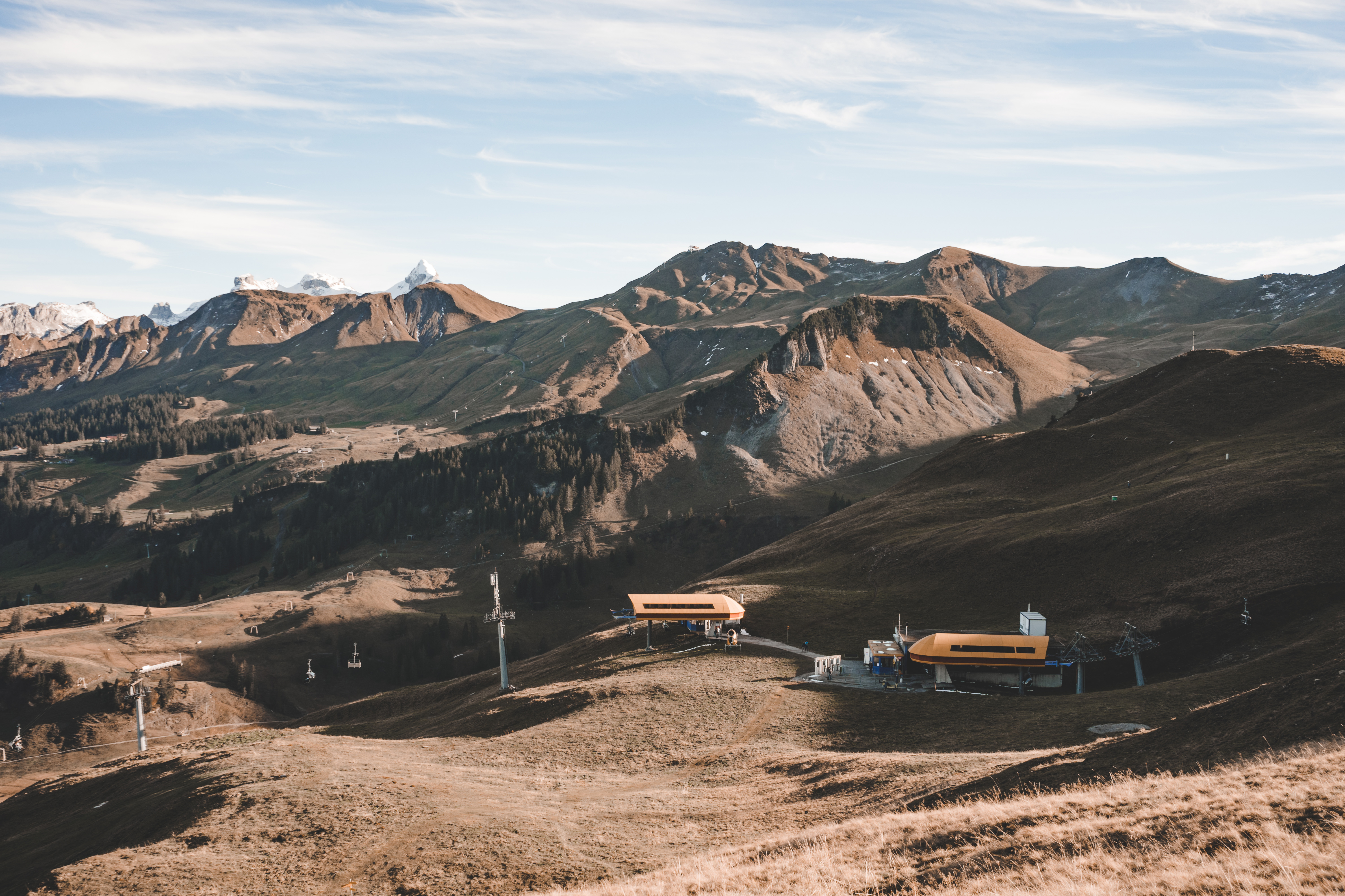 Sesselbahn Fronalpstock Mittelstation