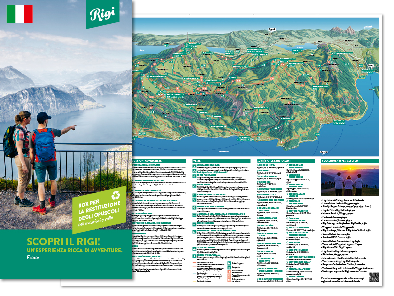 RIGI WEGWEISER SOMMER ITALIENISCH