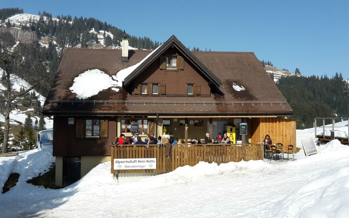 Alpwirtschaft Heirihütte - Alpwirtschaft Heirihütte Winter