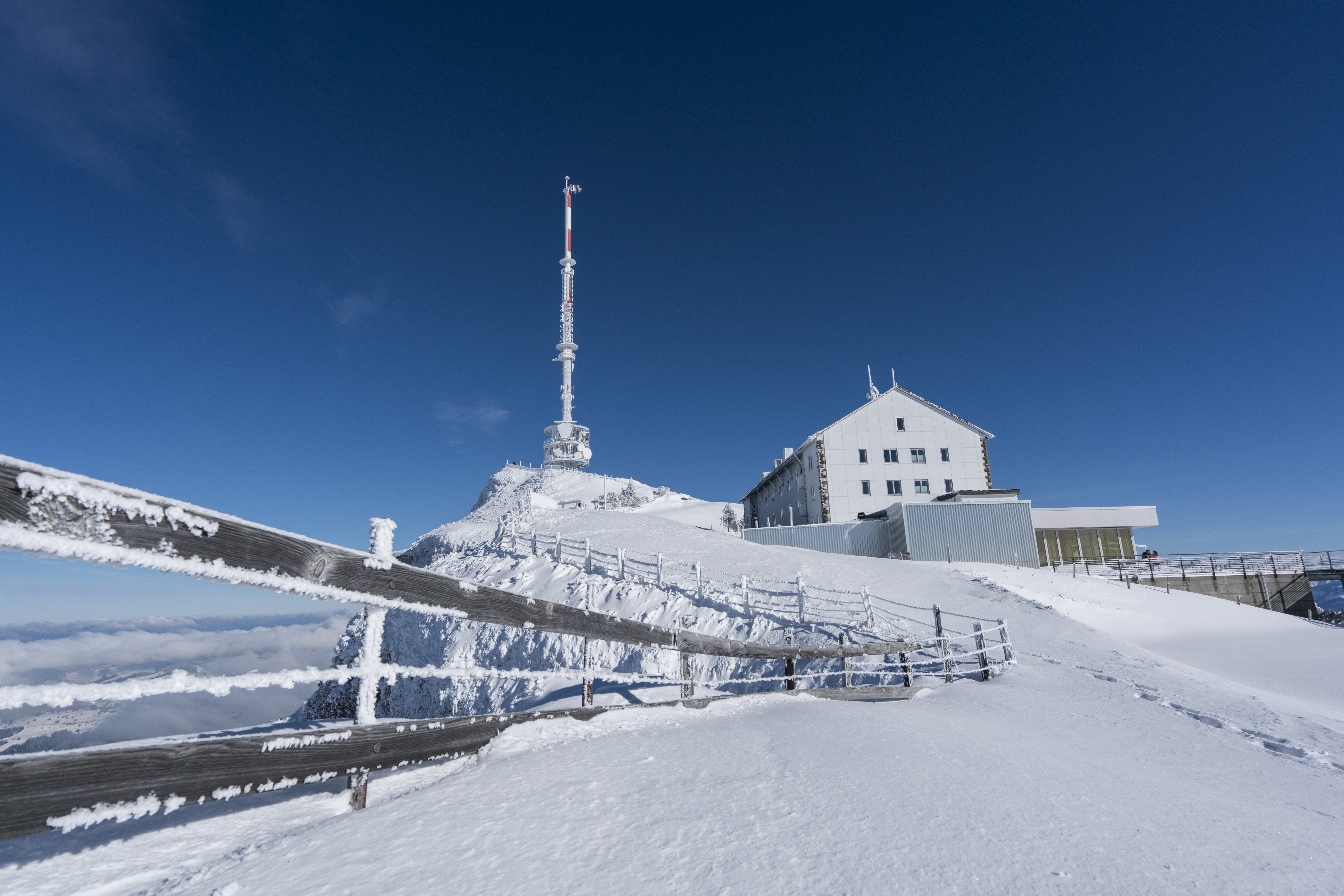 Rigi Die Eiskönigin - Rigi Kulm im Winterkleid