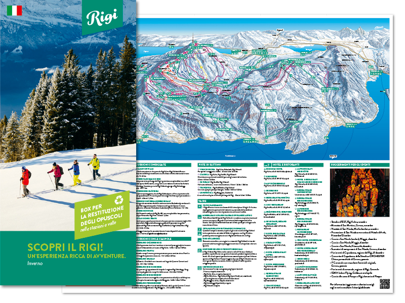 RIGI WEGWEISER ITALIEN WINTER