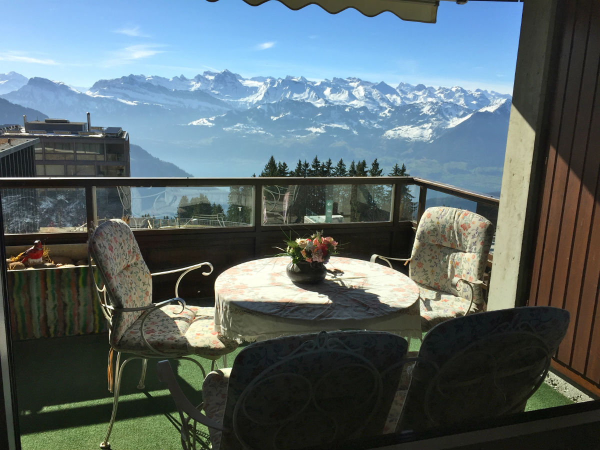 Ferienwohnung Casa Margherita Fischer - Balkonaussicht Casa Margherita