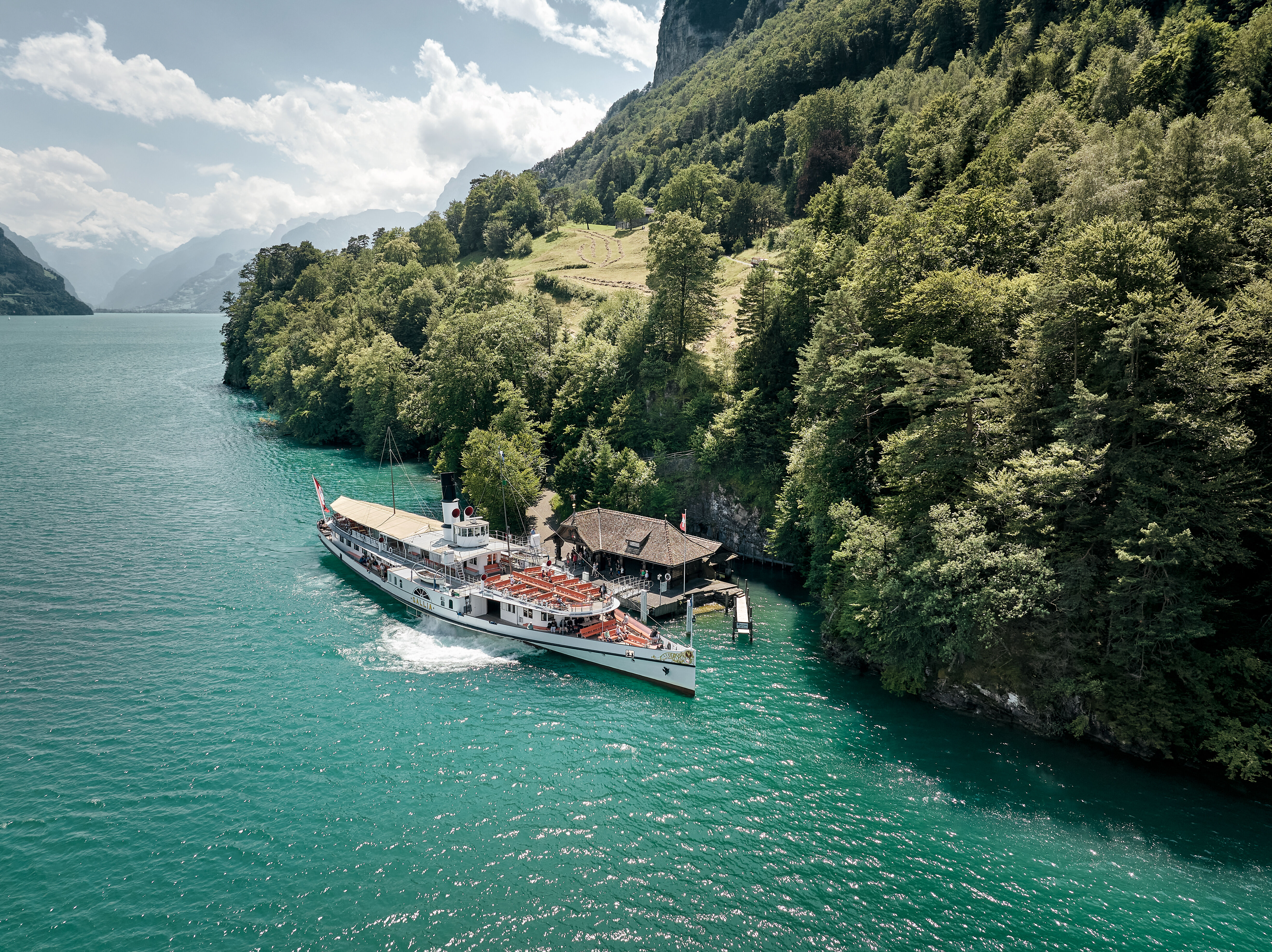 Dampfschiff 