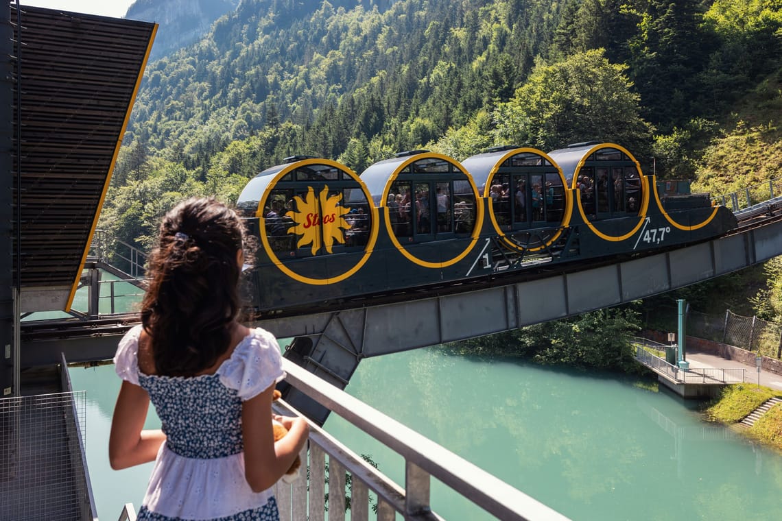 Standseilbahn Sommer