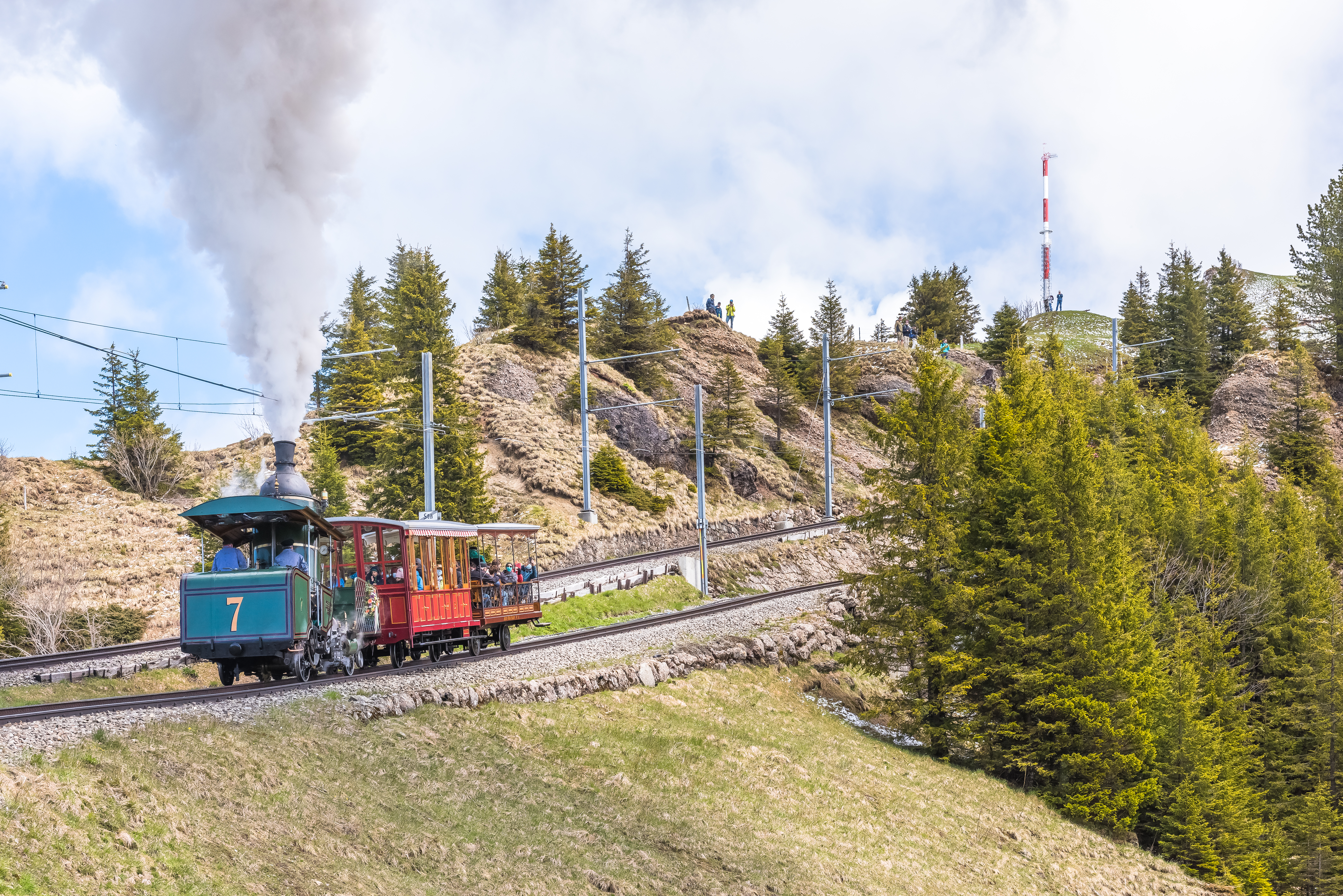 LOK 7 FAHRTEN | AB GOLDAU-Lok 7