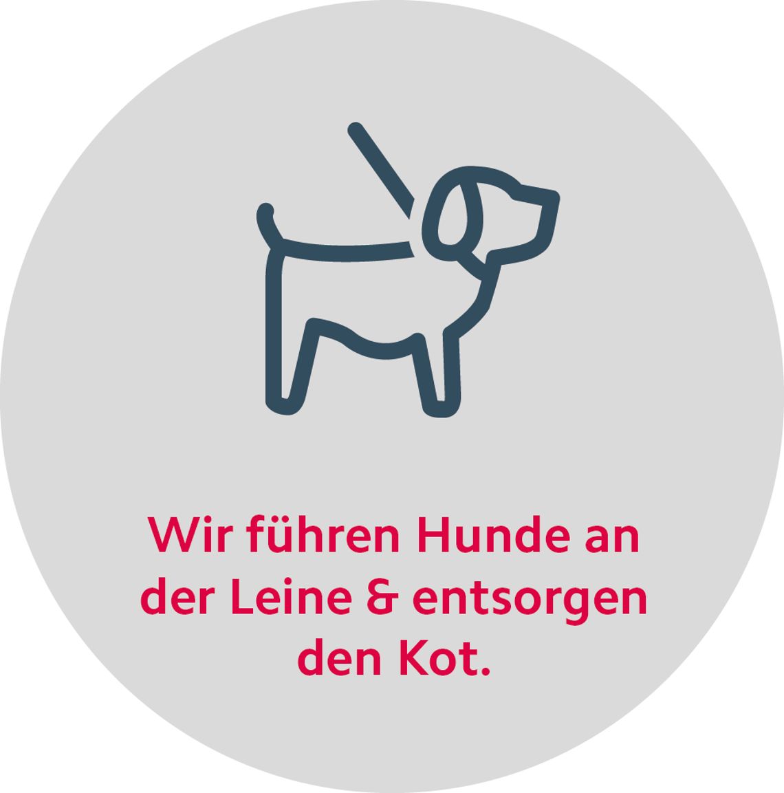 Respektvolles Verhalten im Alpgebiet Sommer Regel Keine Hunde an Leine & Kot entsorgen