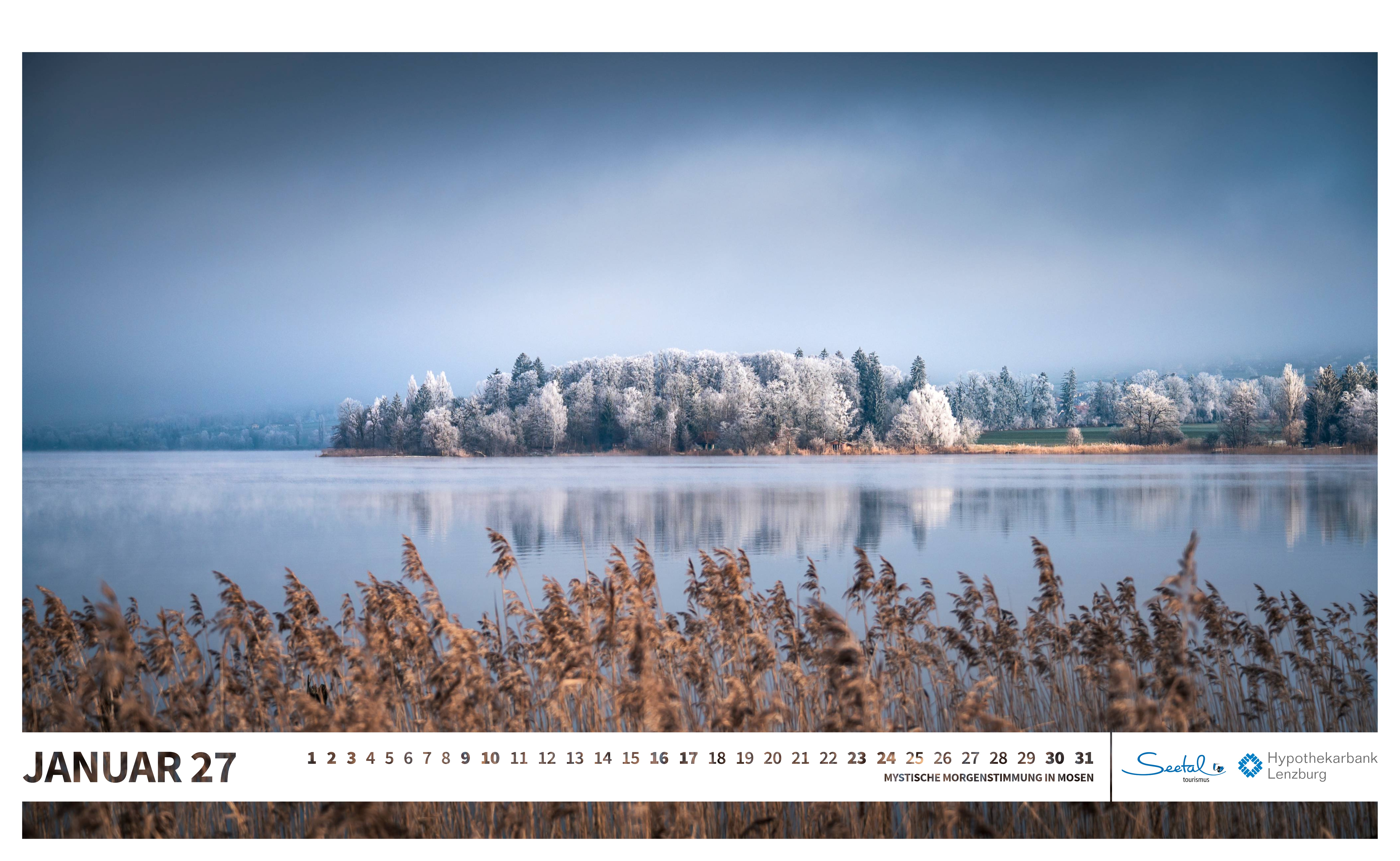 Januar Seetal Jahreskalender 2027