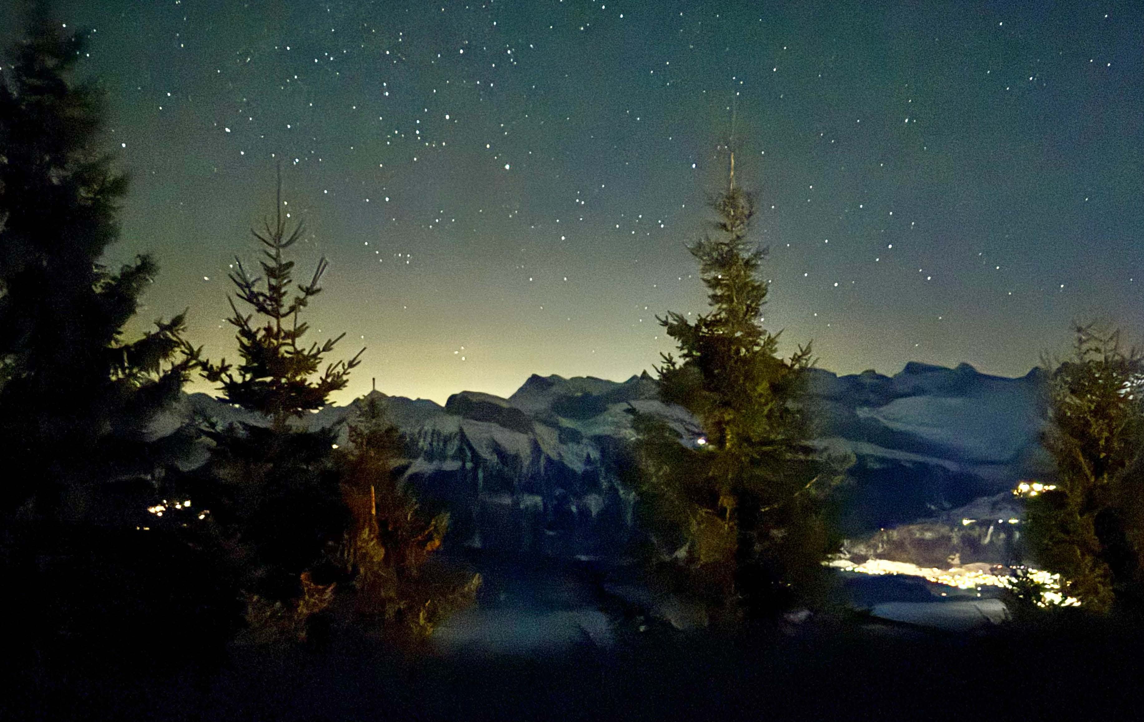 Bärghaus Bilofiz - Aussicht Nacht