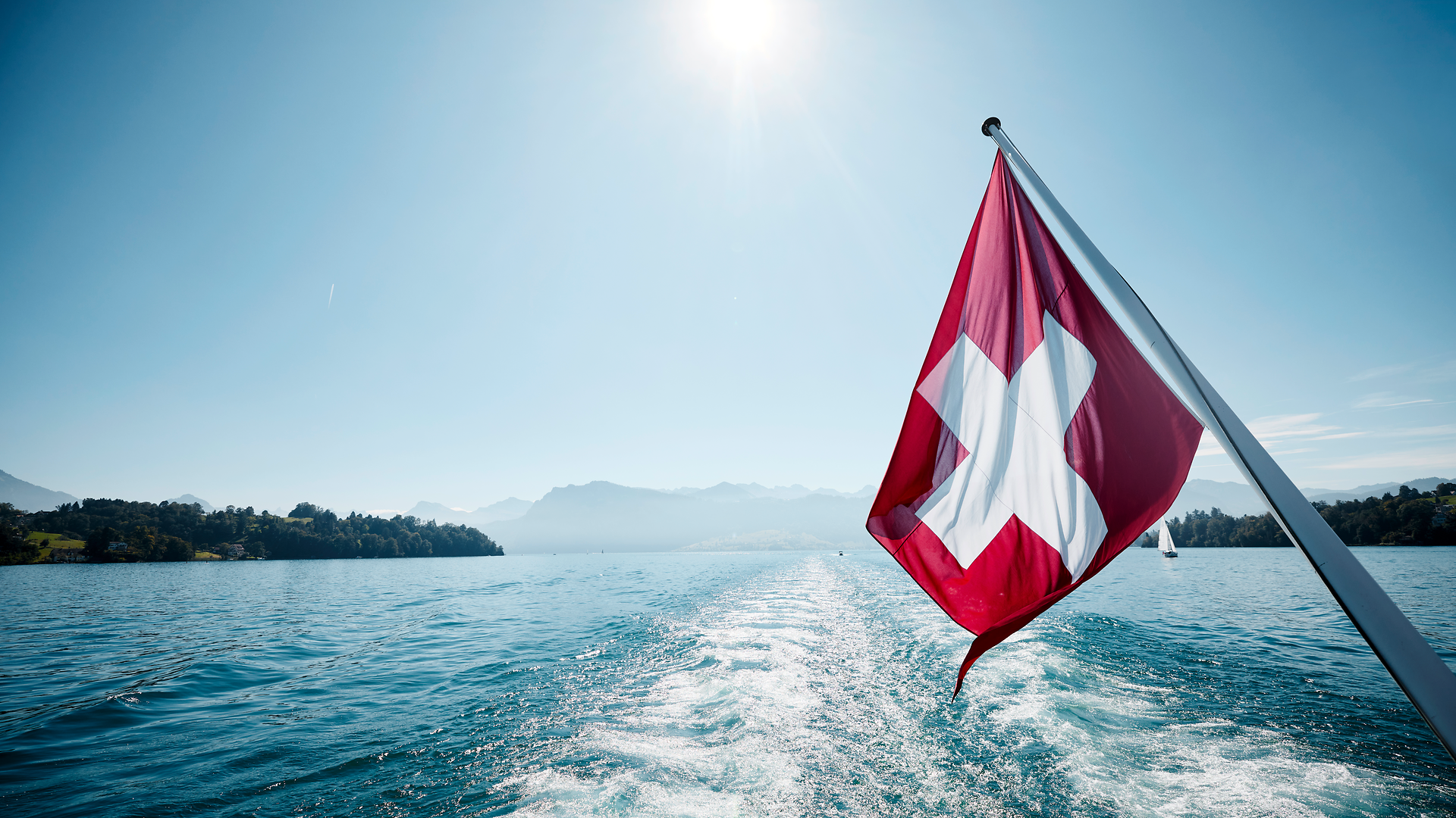 Croisière panoramique sur le lac des Quatre-Cantons avec vue sur les montagnes – expérience relaxante au départ de Lucerne.