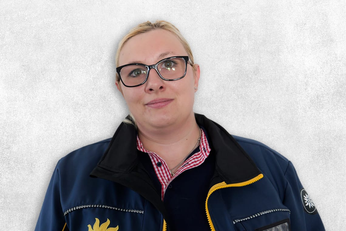 Mitarbeiterin Sina Runkel