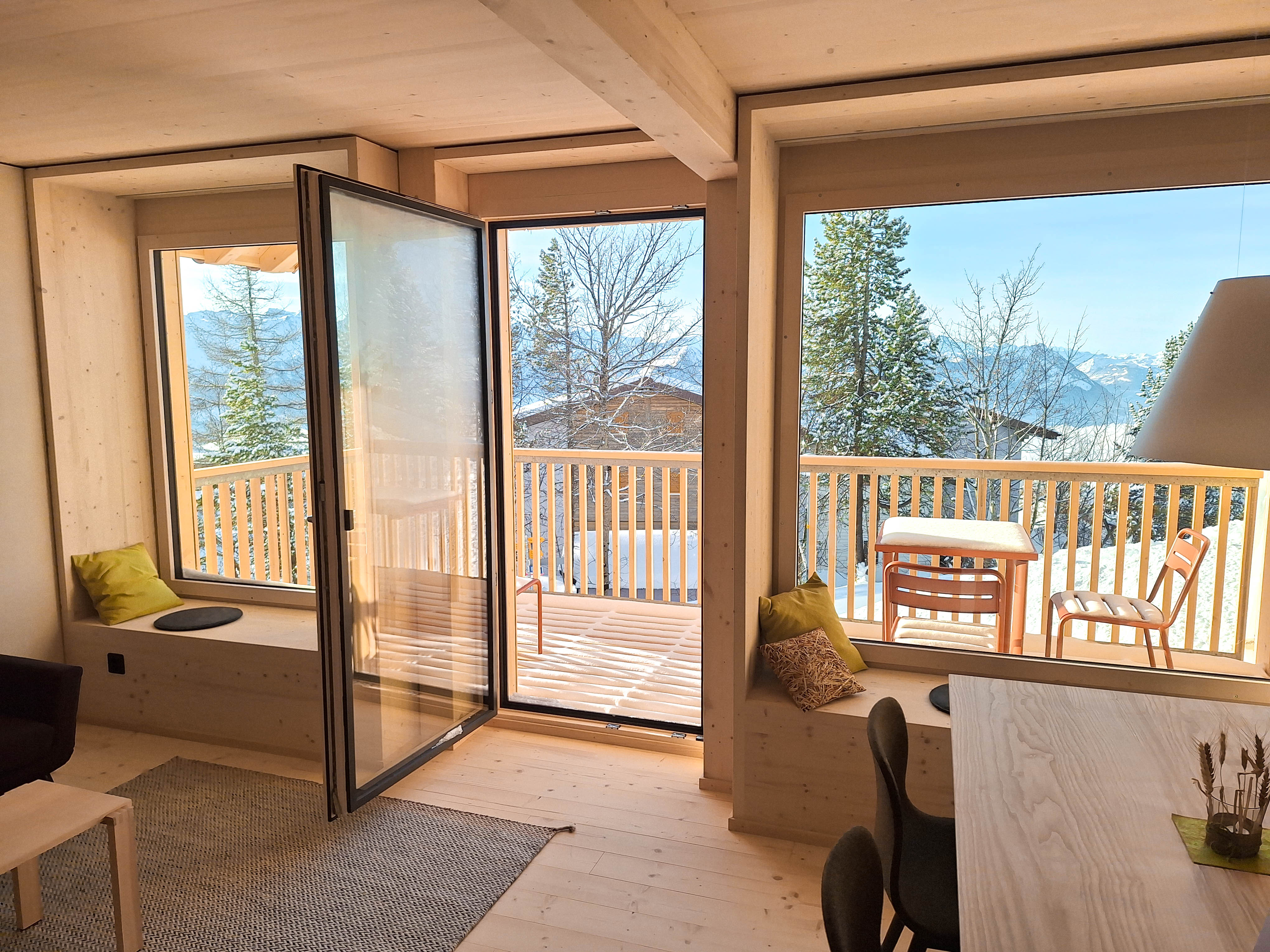 StrohGlück Rigi - Wohnbereich