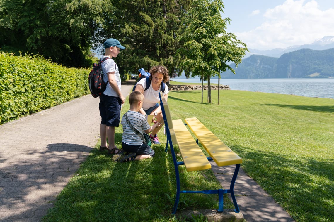 Riviera Schnitzeljagd von Hertenstein nach Weggis