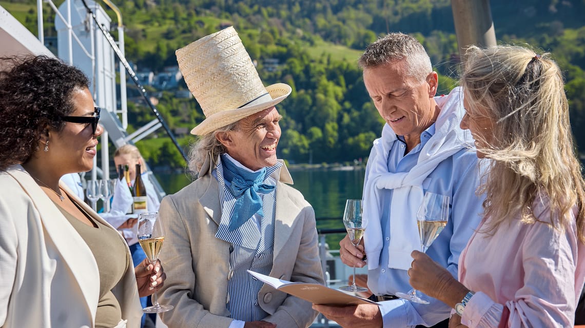 Gruppenerlebnis an Bord | Legends of Lake Lucerne