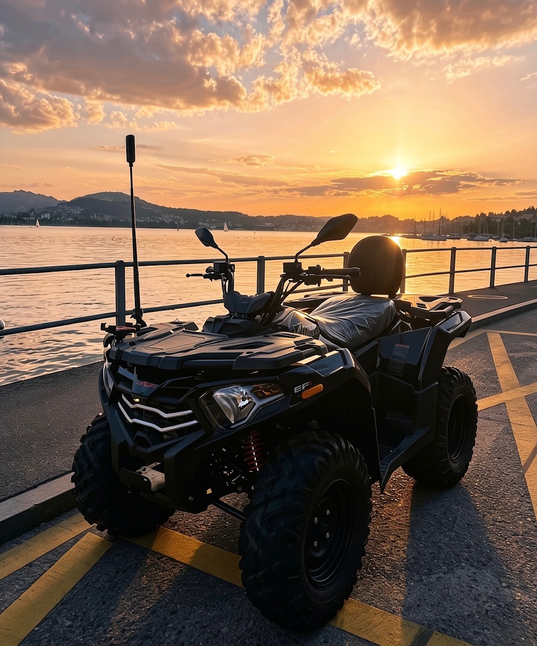 Découvrez Lucerne à travers un parcours quad guidé de 40 minutes entre lac et montagnes. Vivez une expérience immersive et sensationnelle, entièrement filmée en caméra 360°, et repartez avec votre vidéo souvenir pour revivre chaque moment unique.
