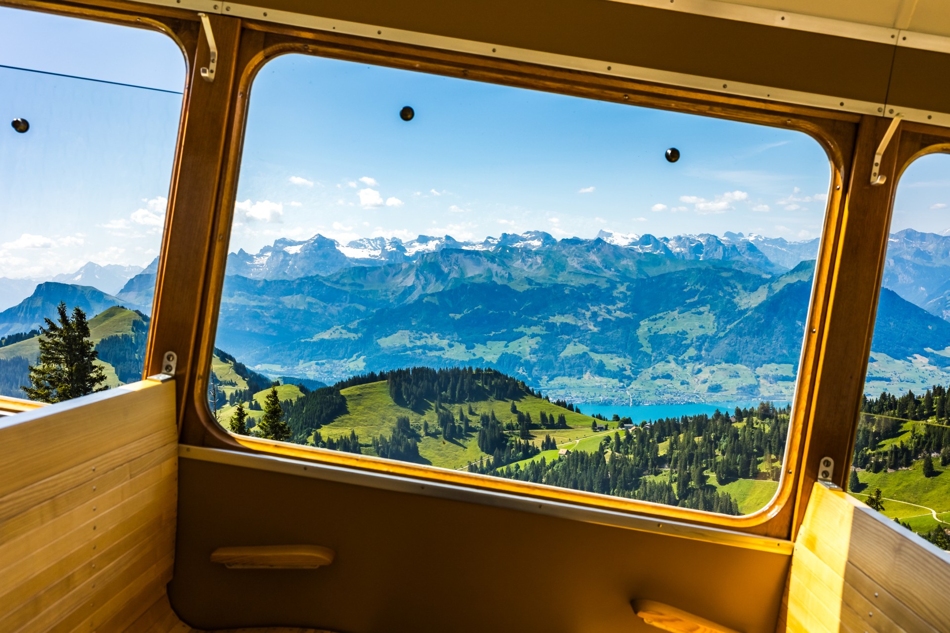 mys-RIGI TAGESKARTE & SCHIFF LUZERN-VITZNAU (RETOUR)-Fensterplatz