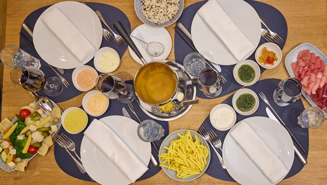 Croisière Fondue Chinoise lac des Quatre-Cantons – Dîner