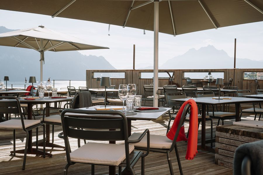 Hotel Restaurant Alpenblick - Terrasse
