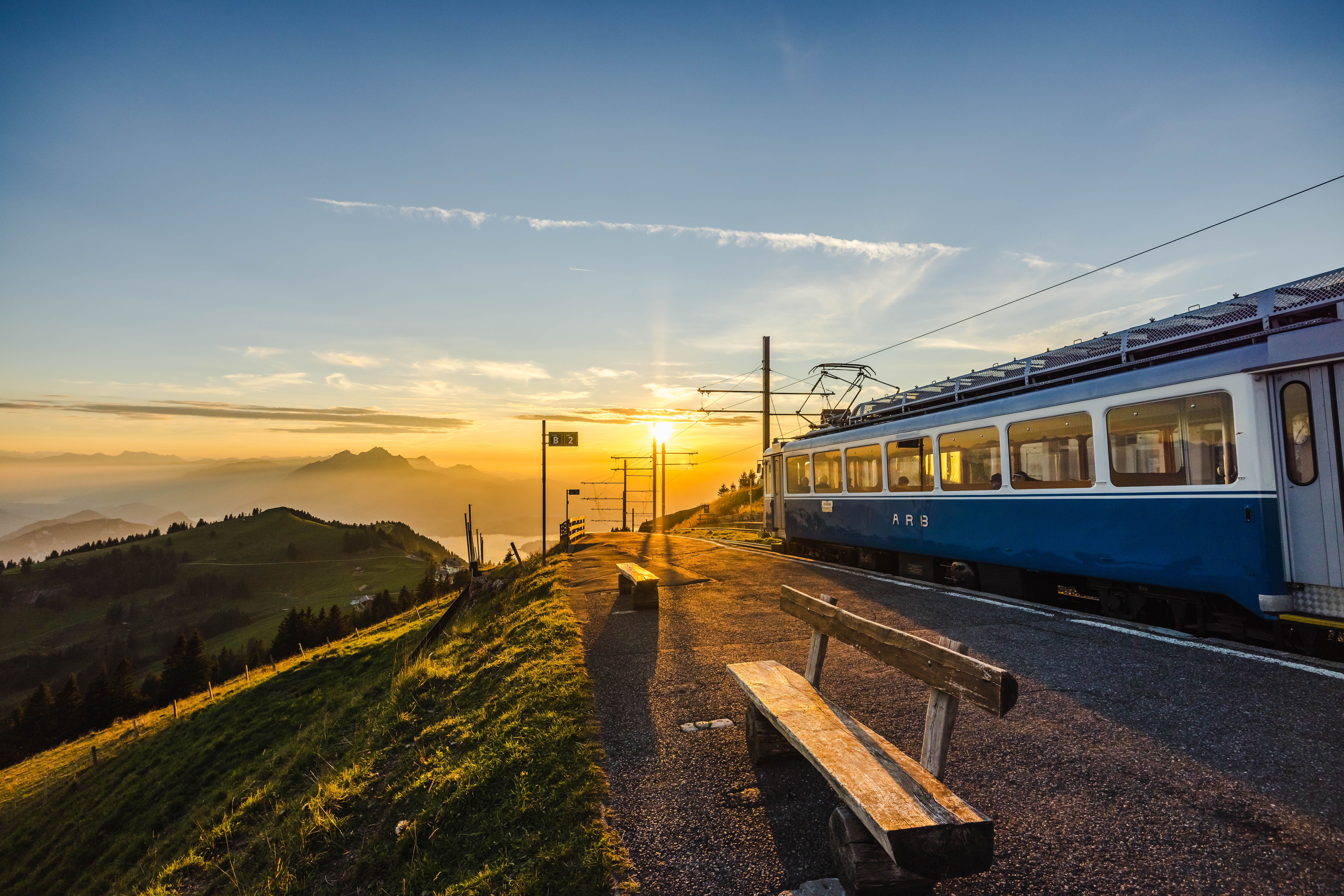 mys-STERNSCHNUPPERN | RIGI KULM-Abendstimmung Mw12-22 auf Rigi Kulm