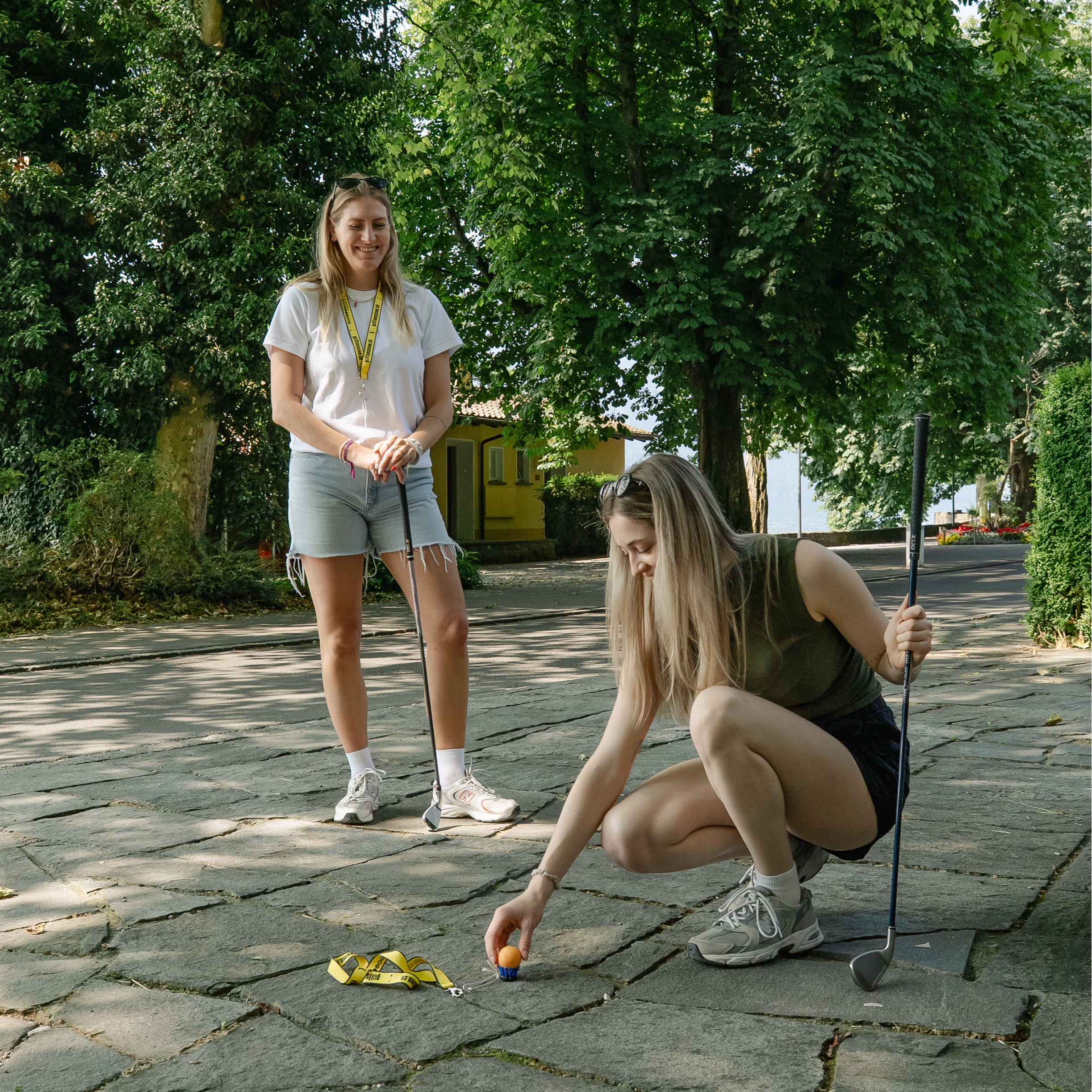 Urban Golf Spielerinnen in Weggis