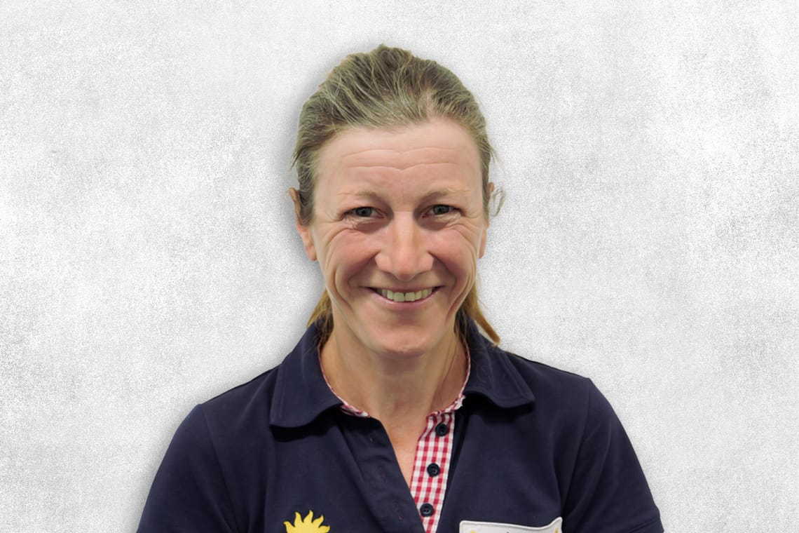 Mitarbeiterin Jackie Pommrich