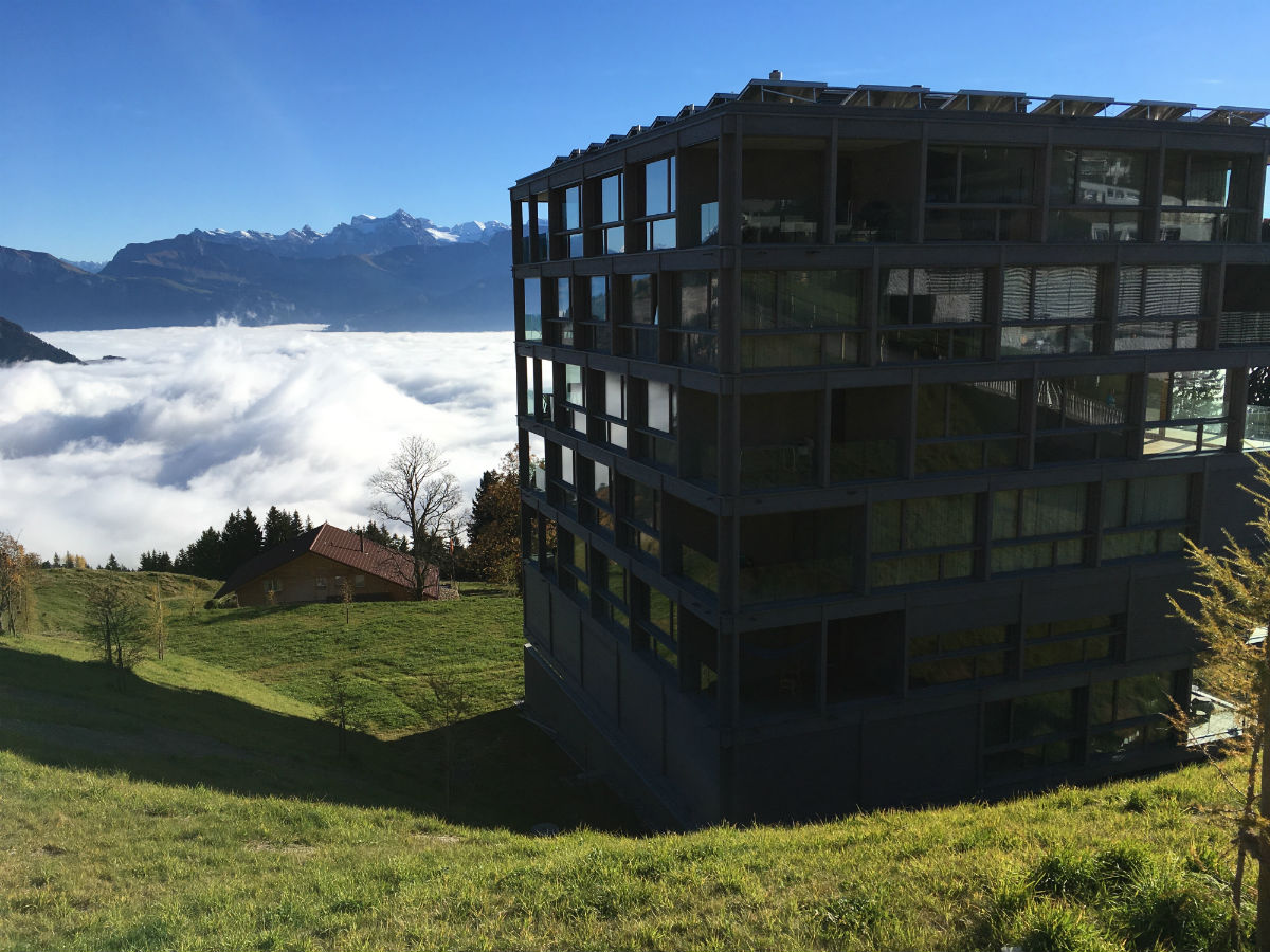 Ferienwohnung Bellevue Dubs/Gattoni - Aussenansicht Haus Bellevue